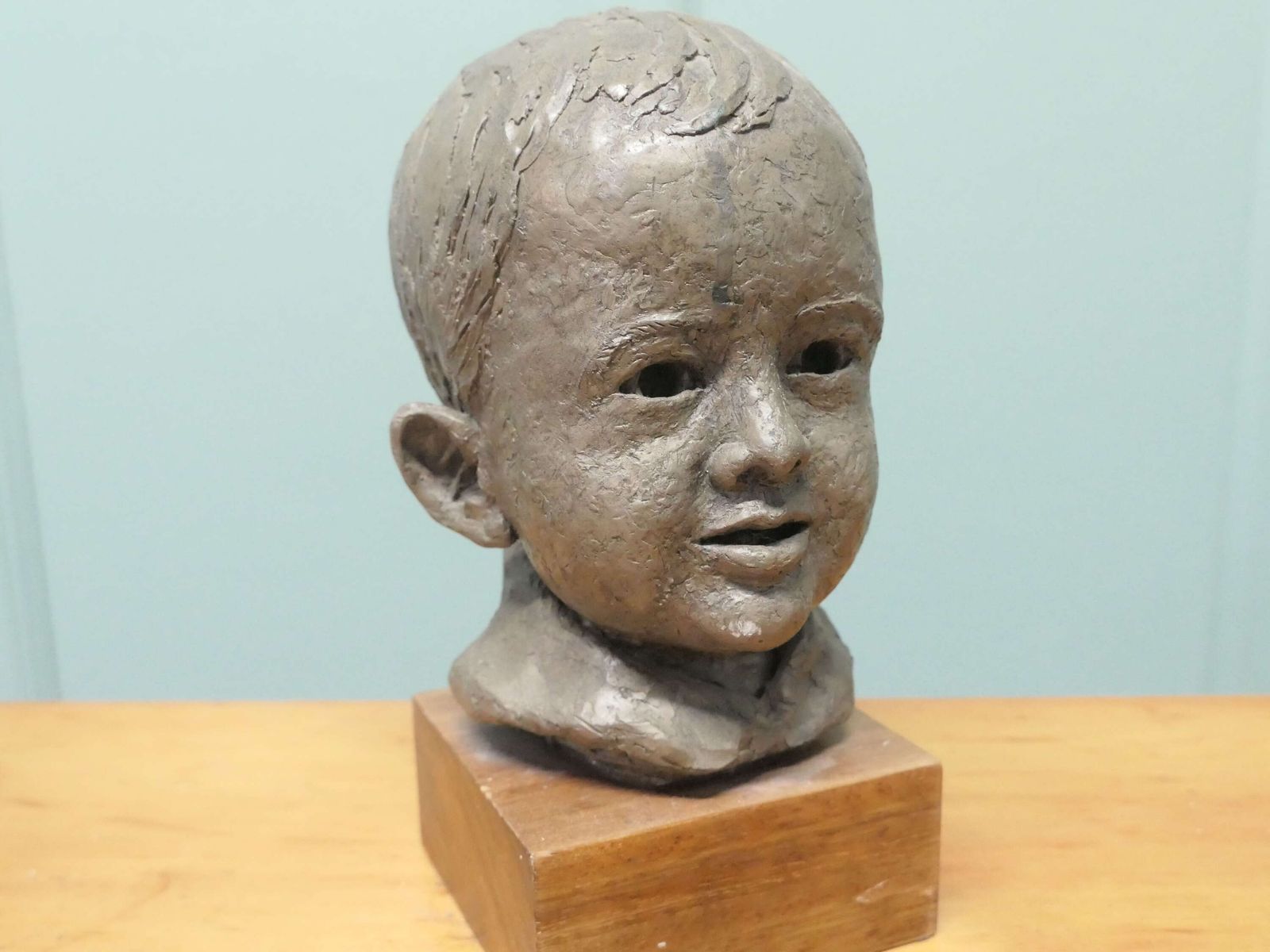 Artist’s Model Bust Of A Very Young Smiling Boy photo 420.0