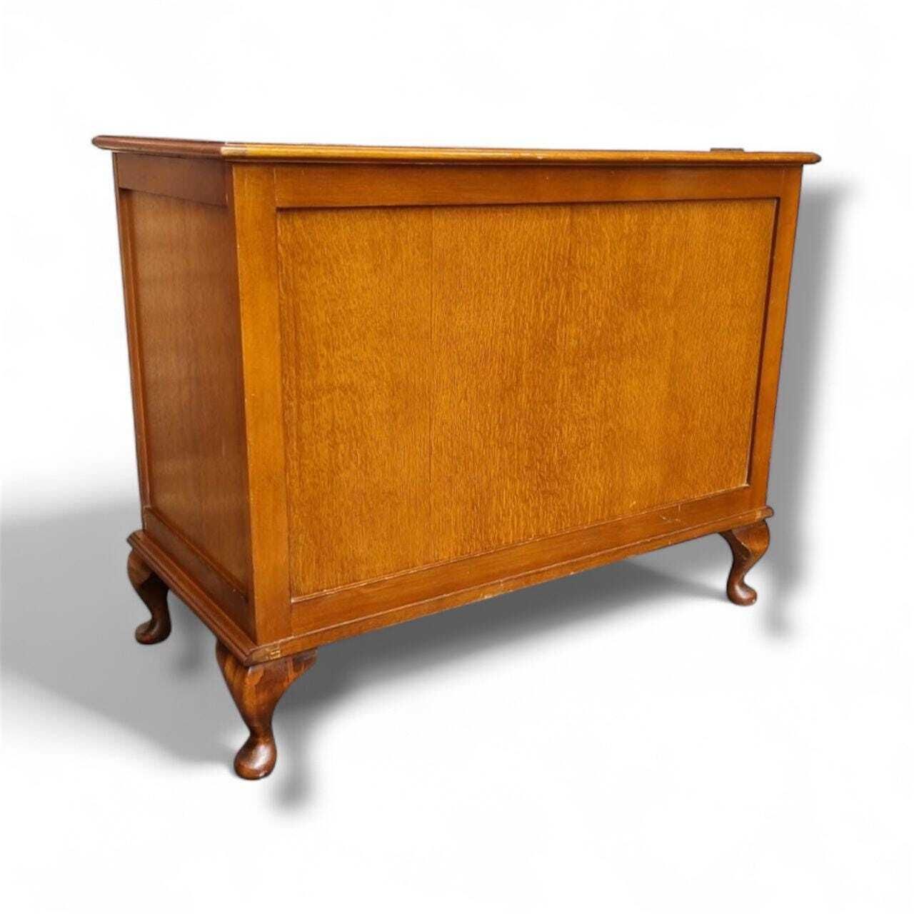 Vintage Oak Blanket Chest / C.W.S. Ltd London Cabinet Factory Enfield / C.1930s–1940s / Free Delivery photo vinterior