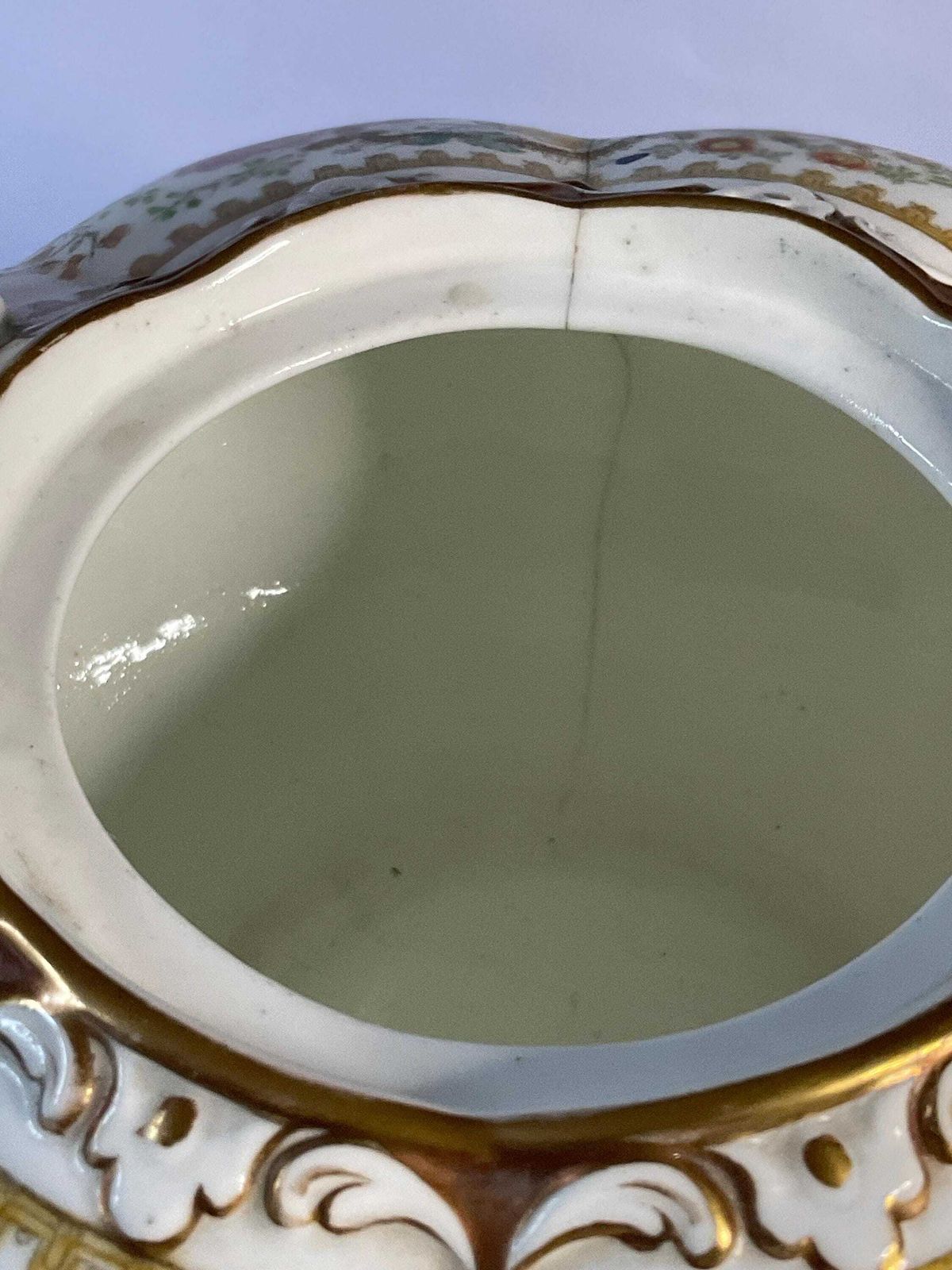 English Porcelain Teapot, Early 19th Century, With Provenance. A Rare Piece. photo buy