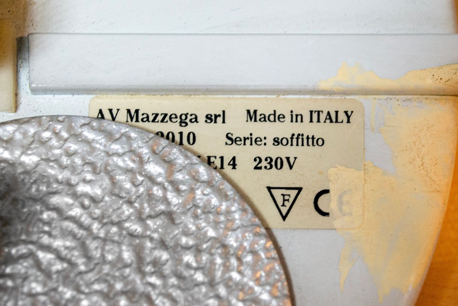 Murano Glazen Plafond  Of Wandlamp Van Mazzega, Ca. Jaren 1980 photo Verlichting