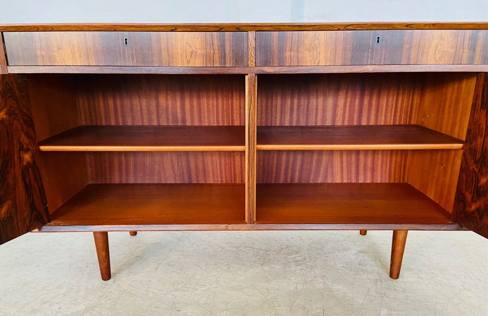 Vintage Retro Danish Mid Century Rosewood Sideboard By Poul Cadovius 1960,S photo vintage