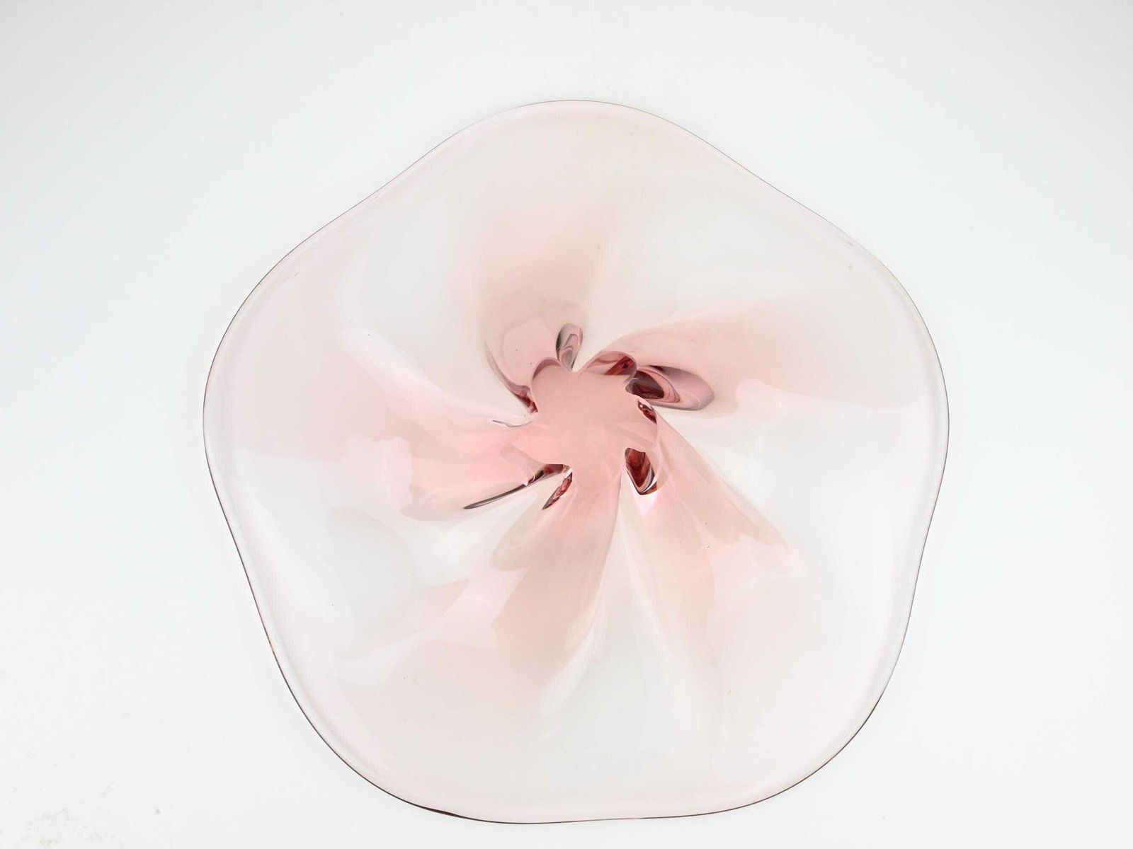 photo furniture Josef Hospodka Chribska Glass Bowl, Bohemian Glass, Bohemian Art Glass, Blown Glass, Blown Glass Bowl, Glass Handmade Bowl, Art Glass Bowl