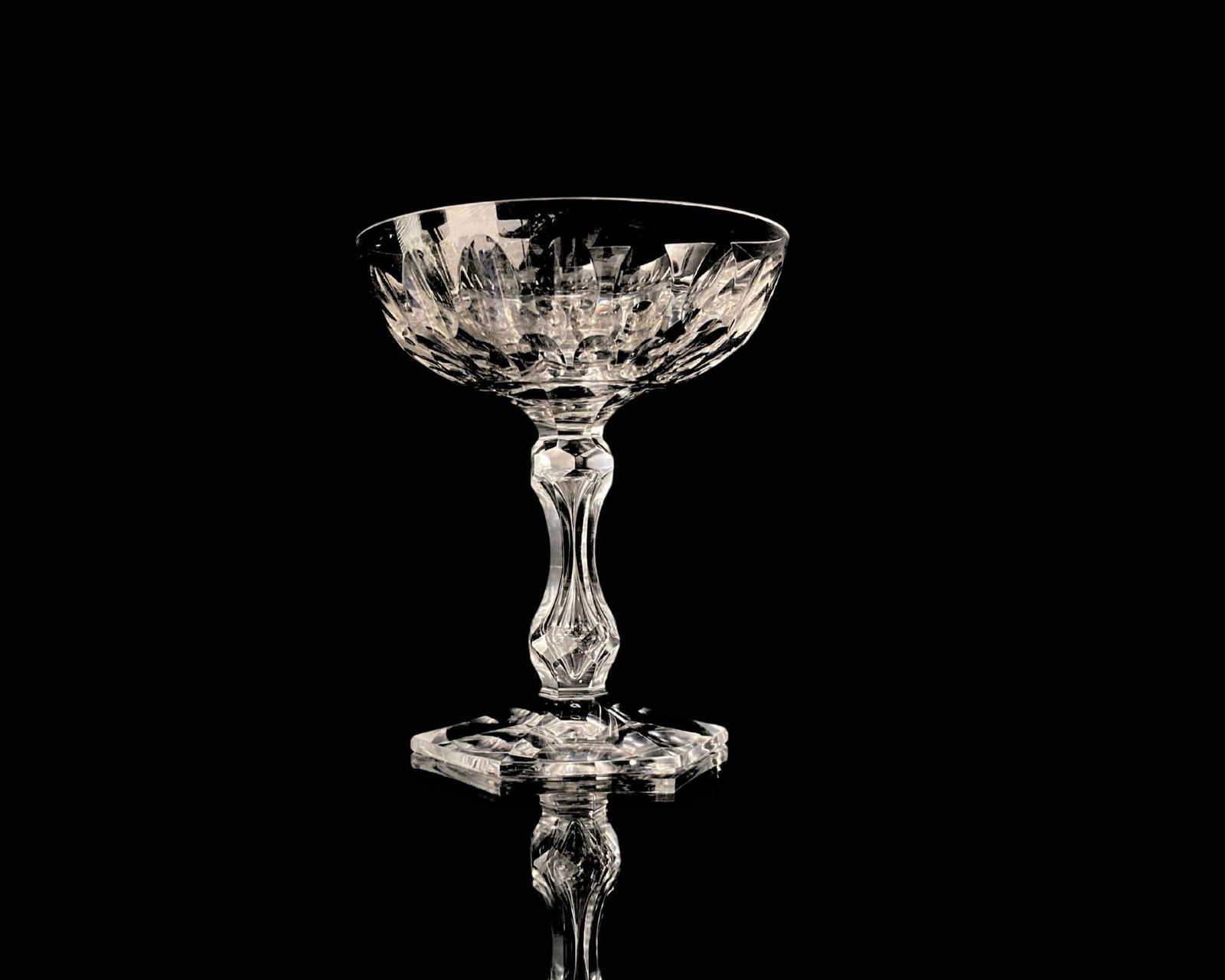 Gereserveerd | Val Saint Lambert Coupes | 4 Stuks | Luchtbel | Model Baroche, Prince De Galles | Ca. 1920 photo buy