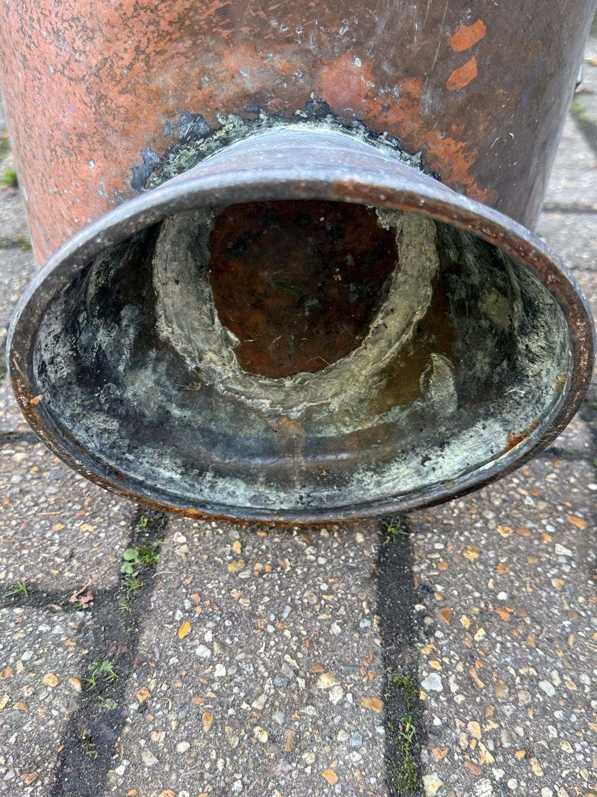 Home Fixtures Antique Edwardian Copper Coal Scuttle With Brass Handles – Early 1900s English Fireside Bucket / Vintage Patinated Copper Planter photo