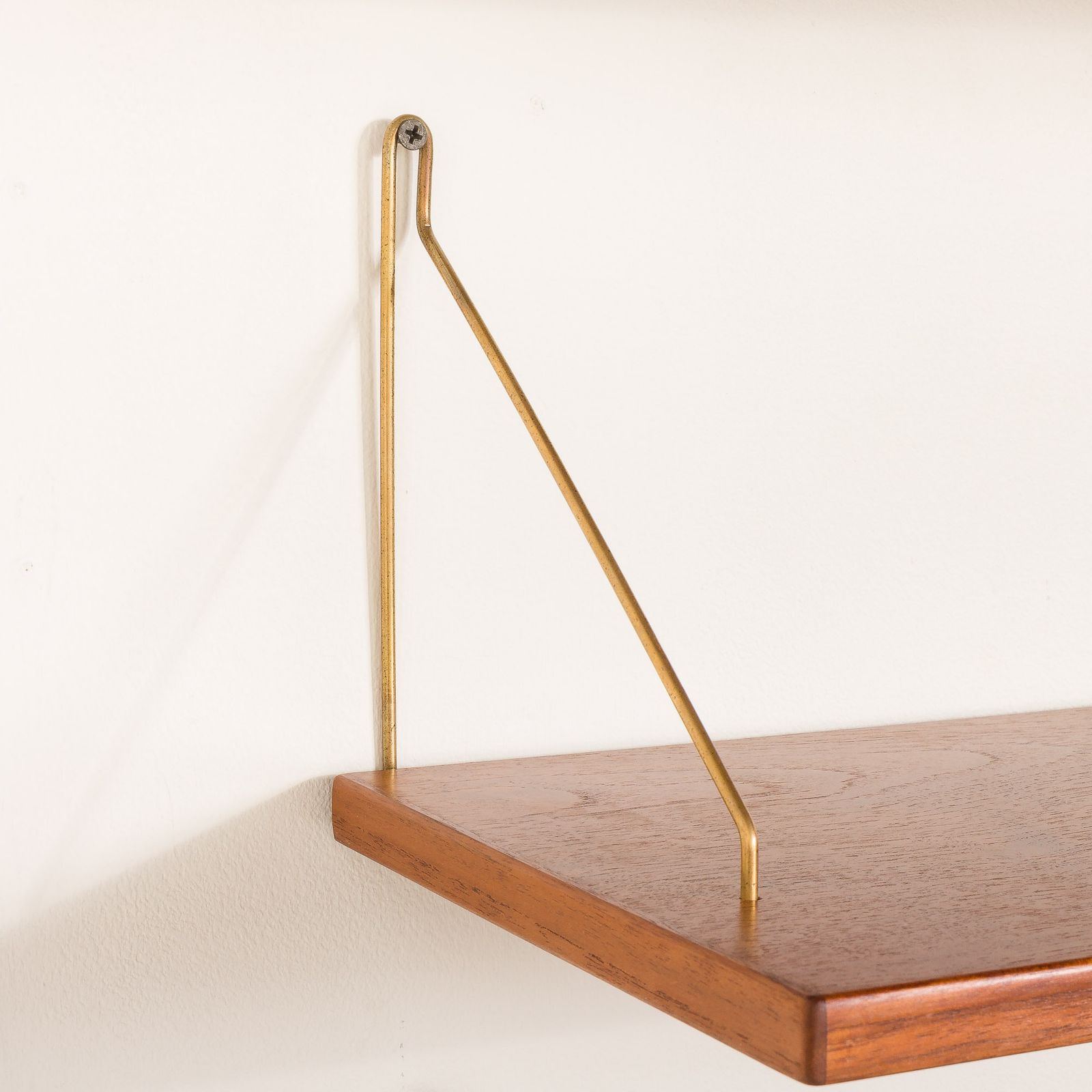Danish Mid Century Teak Floating Shelves, Set Of 3, 1960s photo buy