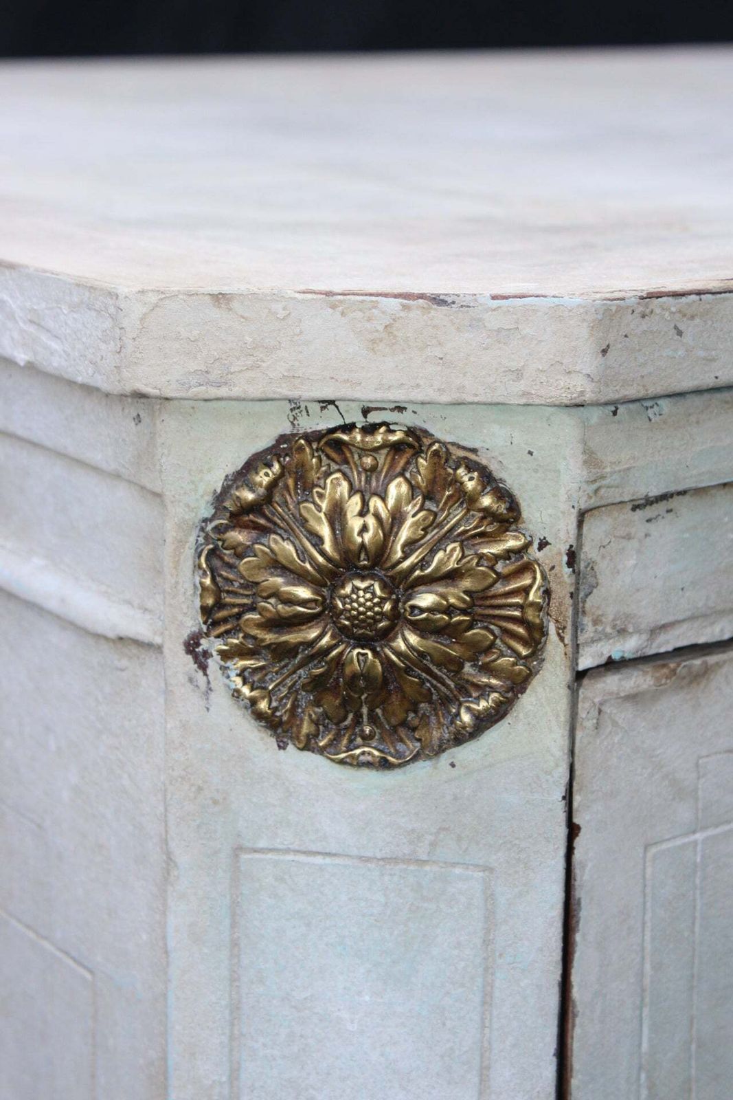 Furniture Gustavian Chest Of Drawers 18th Century Painted   – Swedish Neoclassical Commode, C.1770 photo
