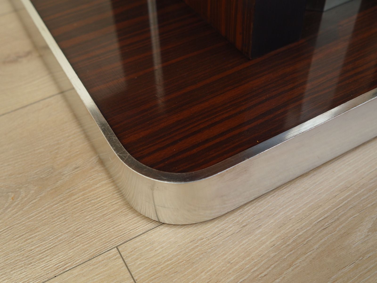 1759.0 Round Mahogany Table, Italian Design, 1970s, Production: Italy photo