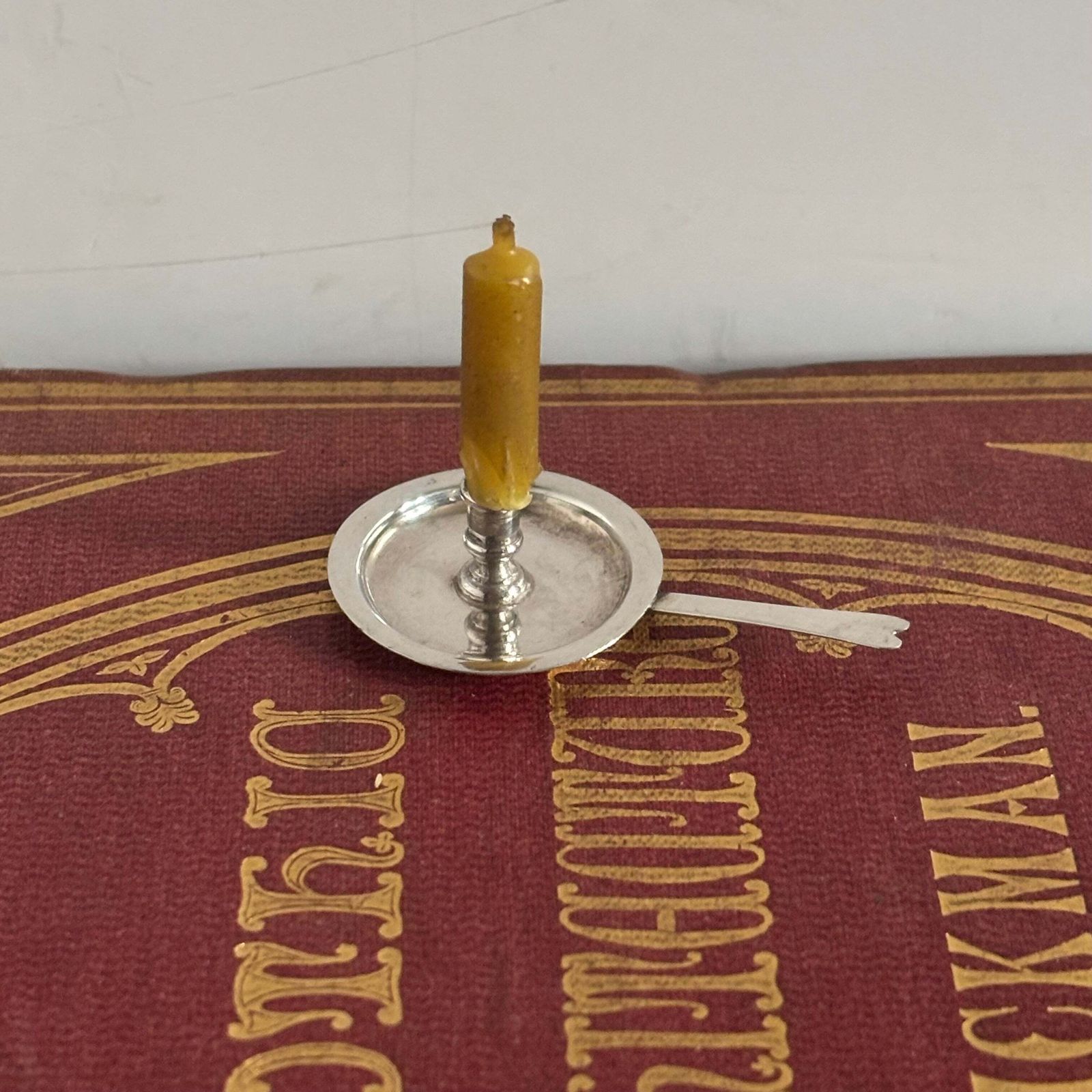 photo vintage Vintage Silver Miniature Chambersick