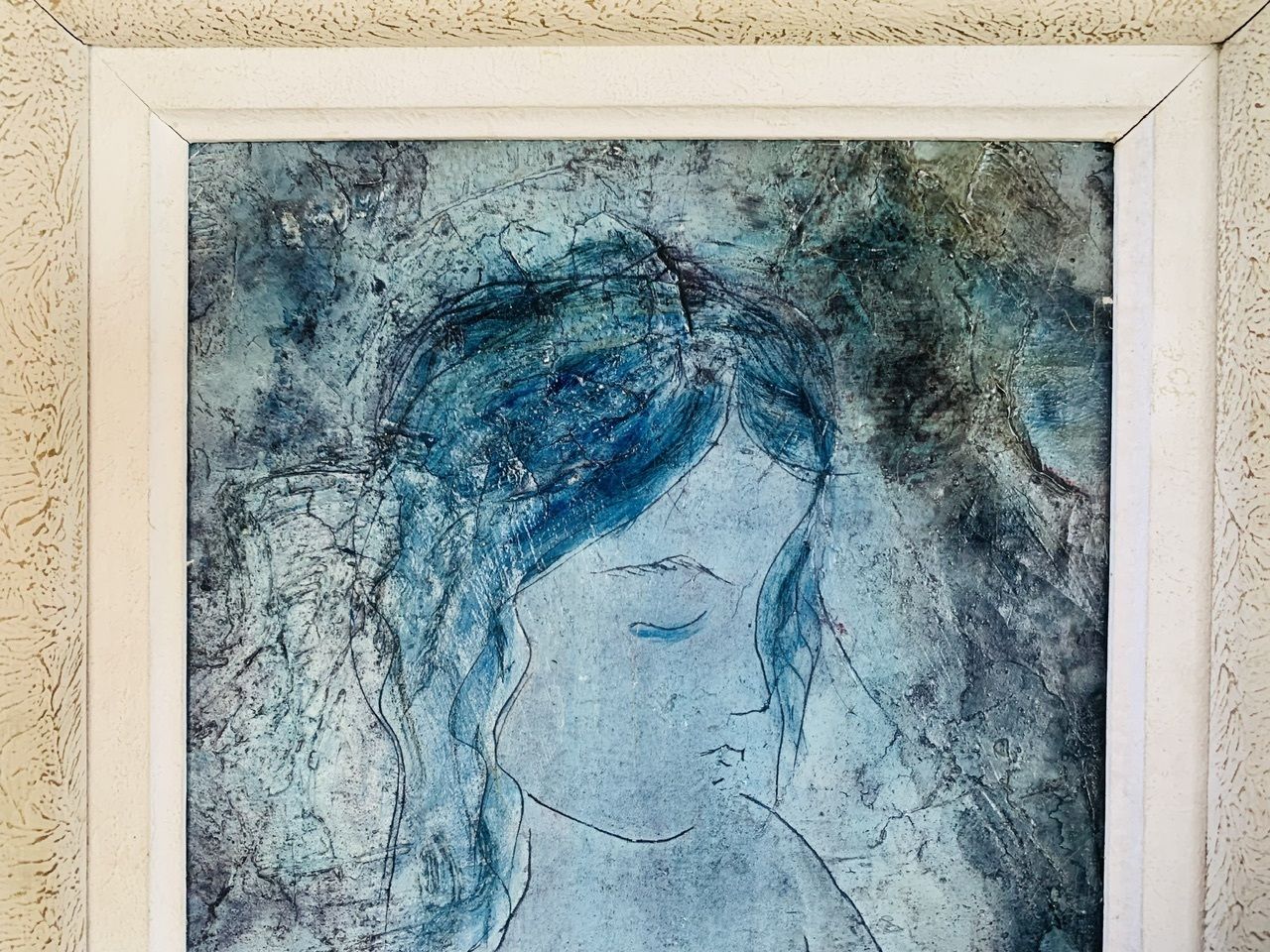 Javier Vilato, Composition, 1956, Oil Painting On Canvas, Framed photo 1599.0