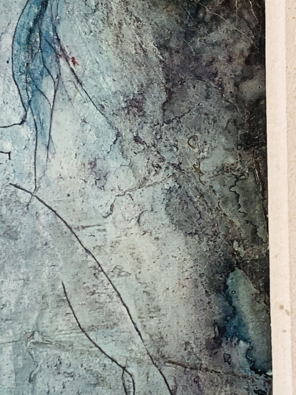 photo vinterior Javier Vilato, Composition, 1956, Oil Painting On Canvas, Framed