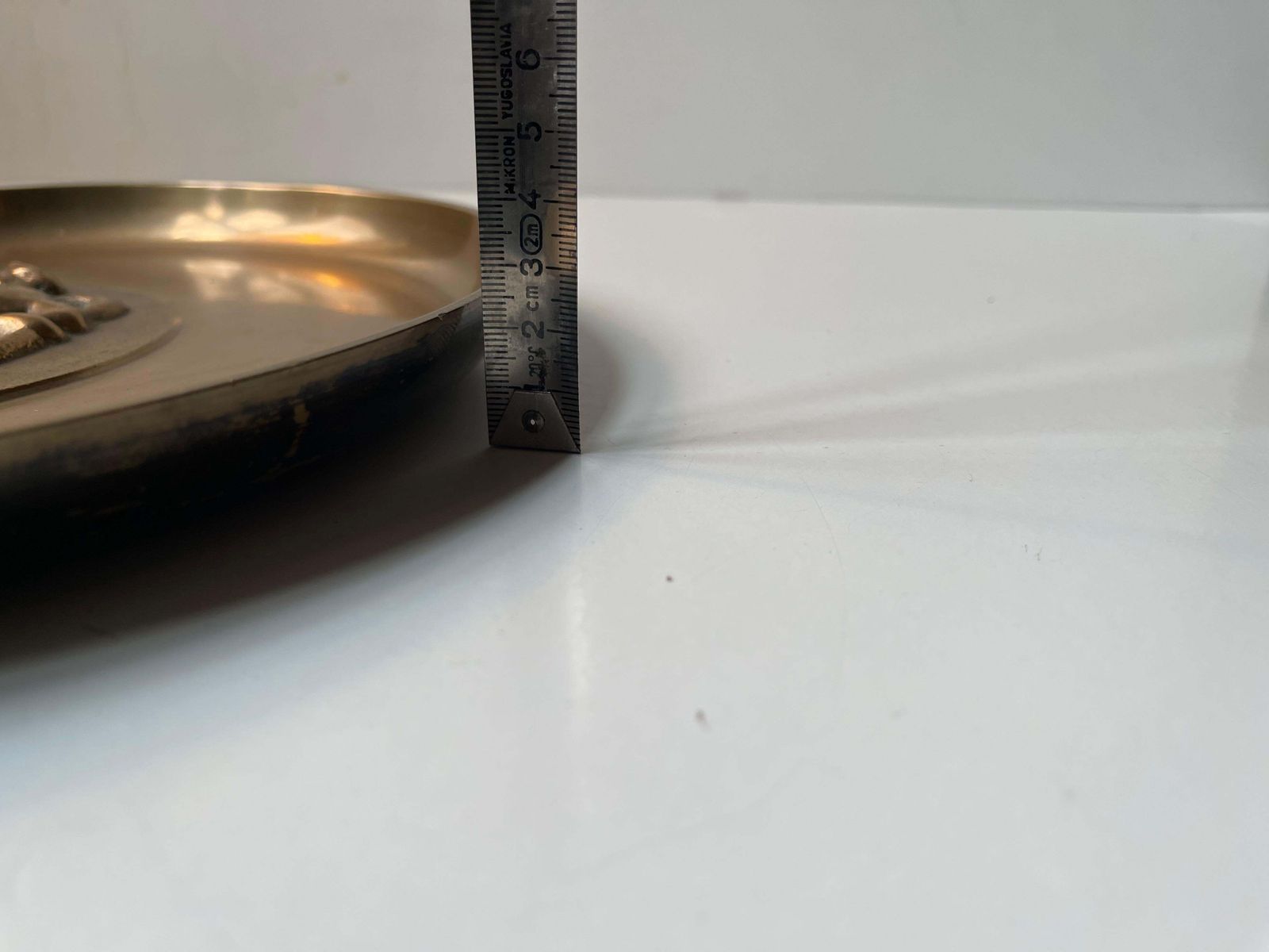 photo furniture Art Deco Bronze Dish With The Genesis Motif By Tinos, 1930s