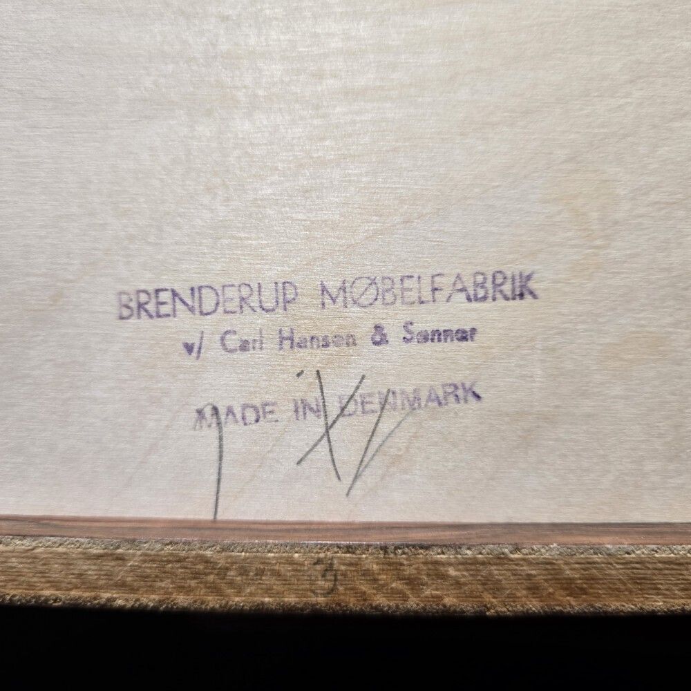 Furniture 1960's Brenderup Danish Rosewood Bureau photo