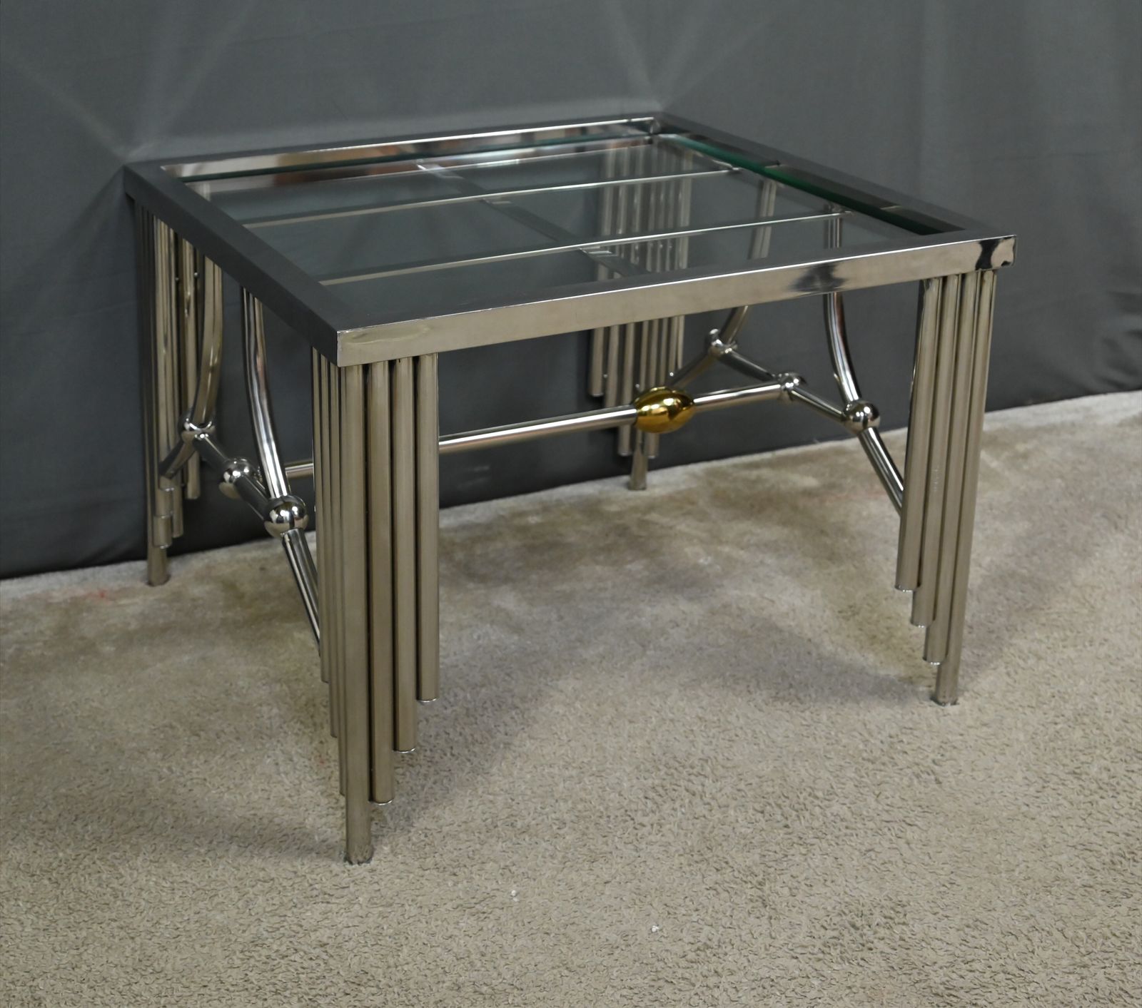 Furniture Designer Glass Coffee Table – Early 21st Century photo