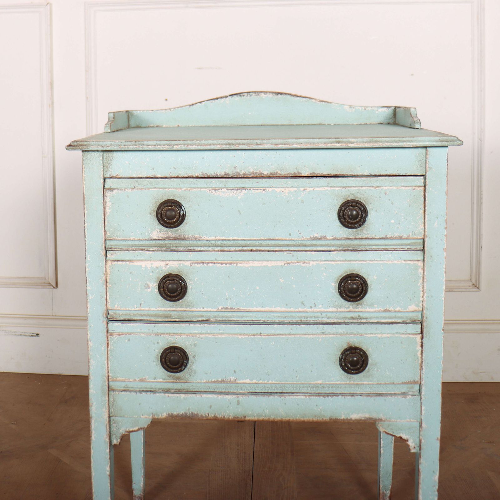 English Painted Bedside Cabinet photo furniture