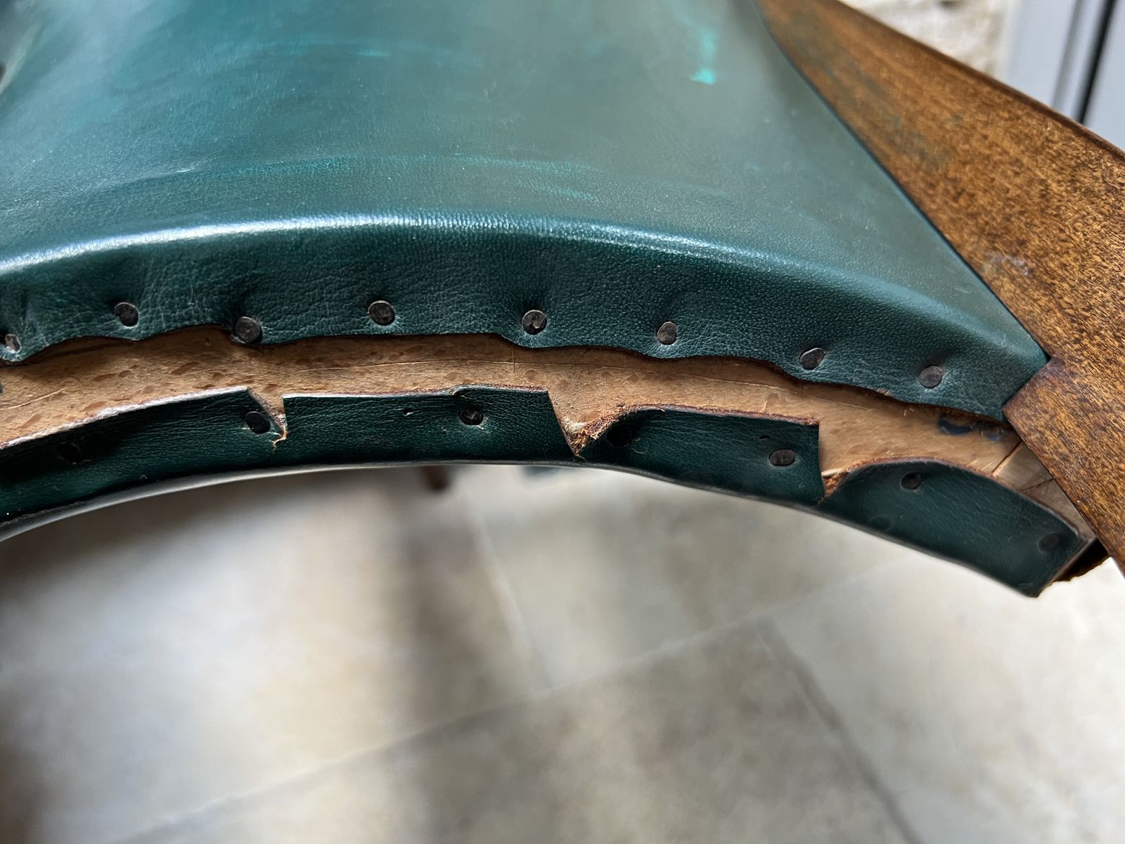Teal Leather Dining Room Chairs photo vinterior