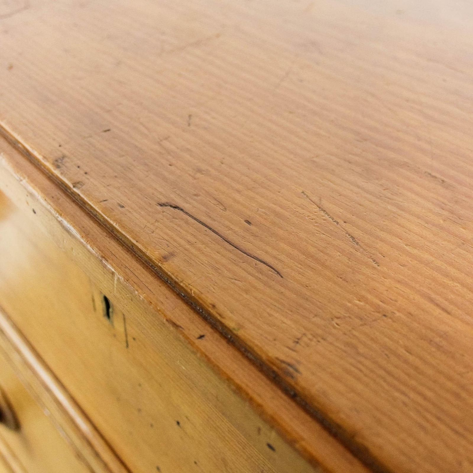 Furniture Large Antique Pine Chest Of Drawers | Bedroom Storage | Antique Storage | Bedroom | Pine Furniture (M 6442) photo