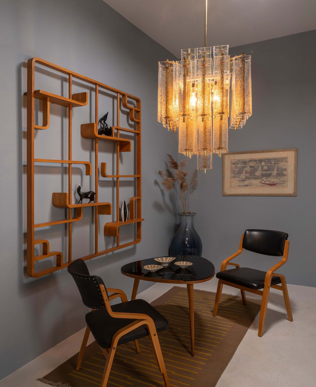 Set Of 12 Chairs, Ludvík Volák, 1960s–1970s, Czechoslovakia photo Furniture