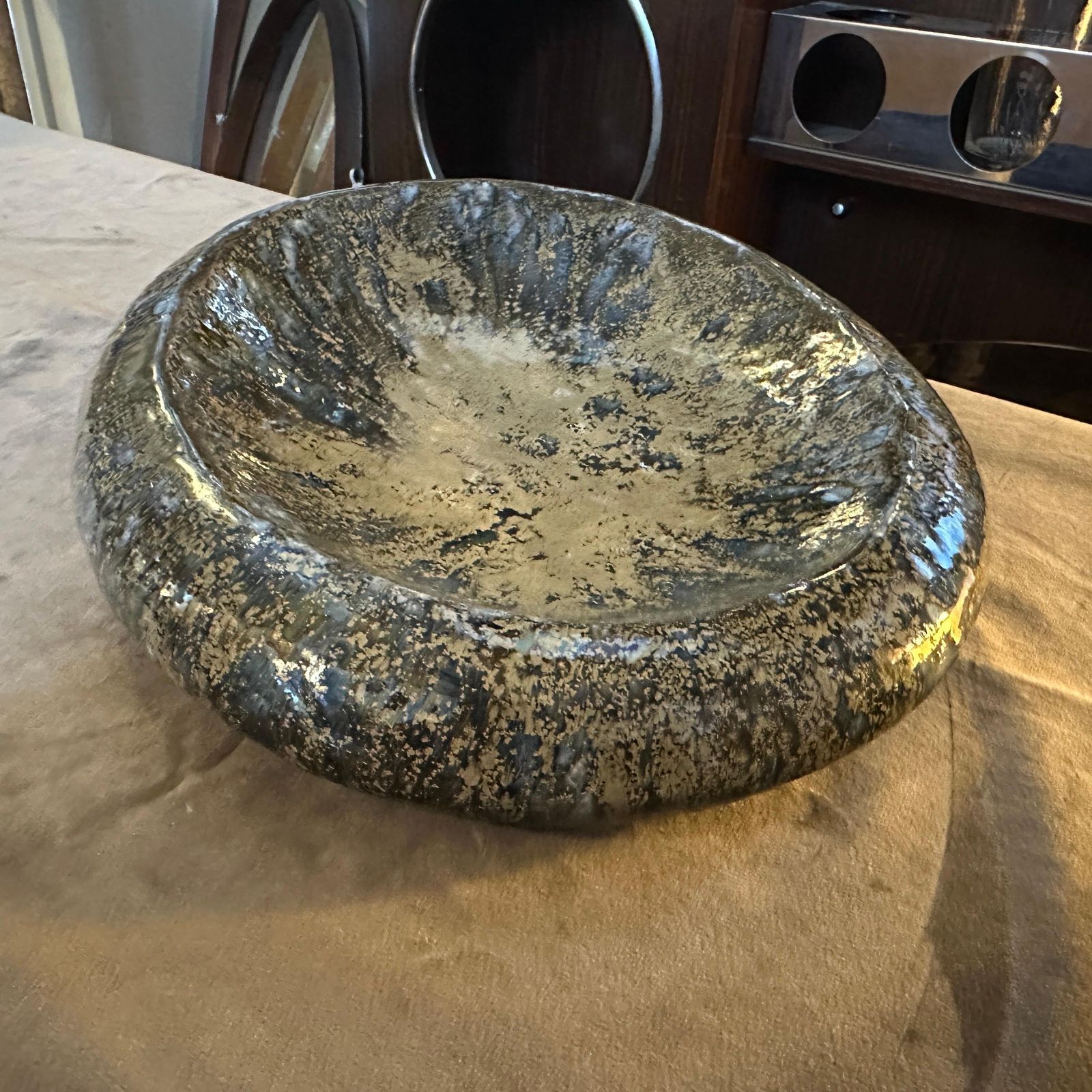 photo furniture 1971 Organic Modern Ceramic Centerpiece By Arnaldo Miniati