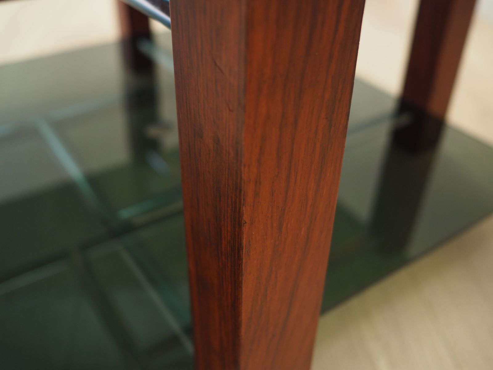 photo vinterior Glass Table, Italian Design, 1970s, Production: Italy