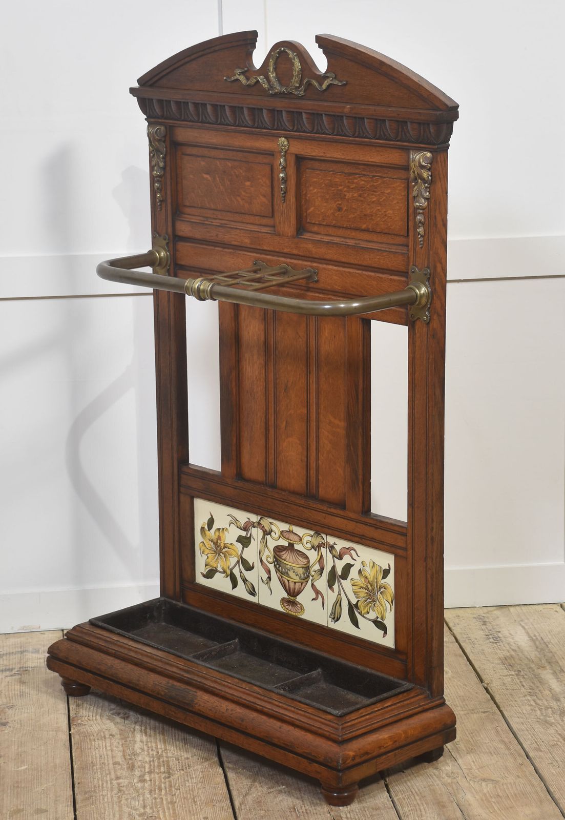 Oak Umbrella Stand, Traditional photo Home Decor