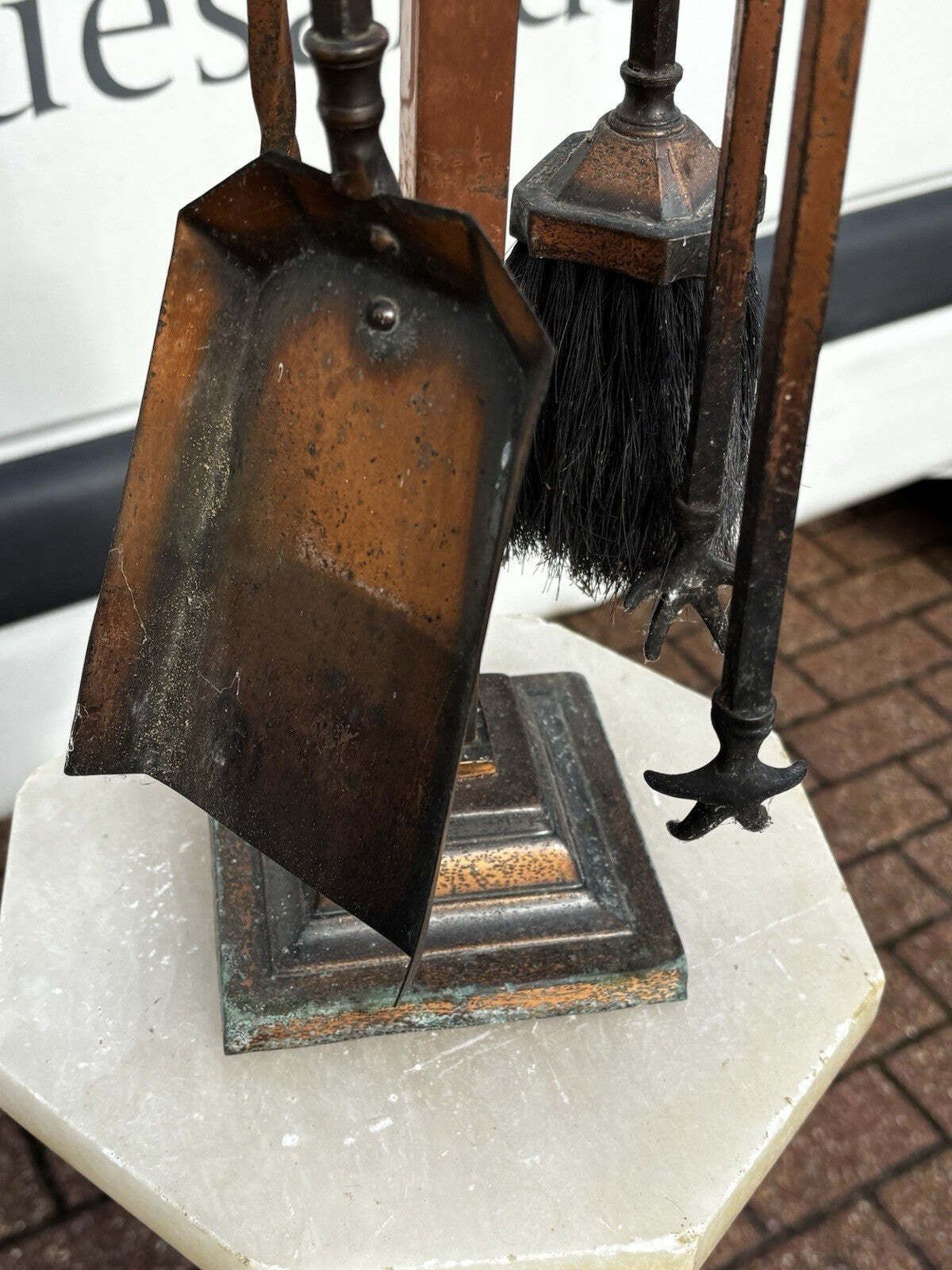 Art Deco Companion Set Of Fire Tools photo vinterior