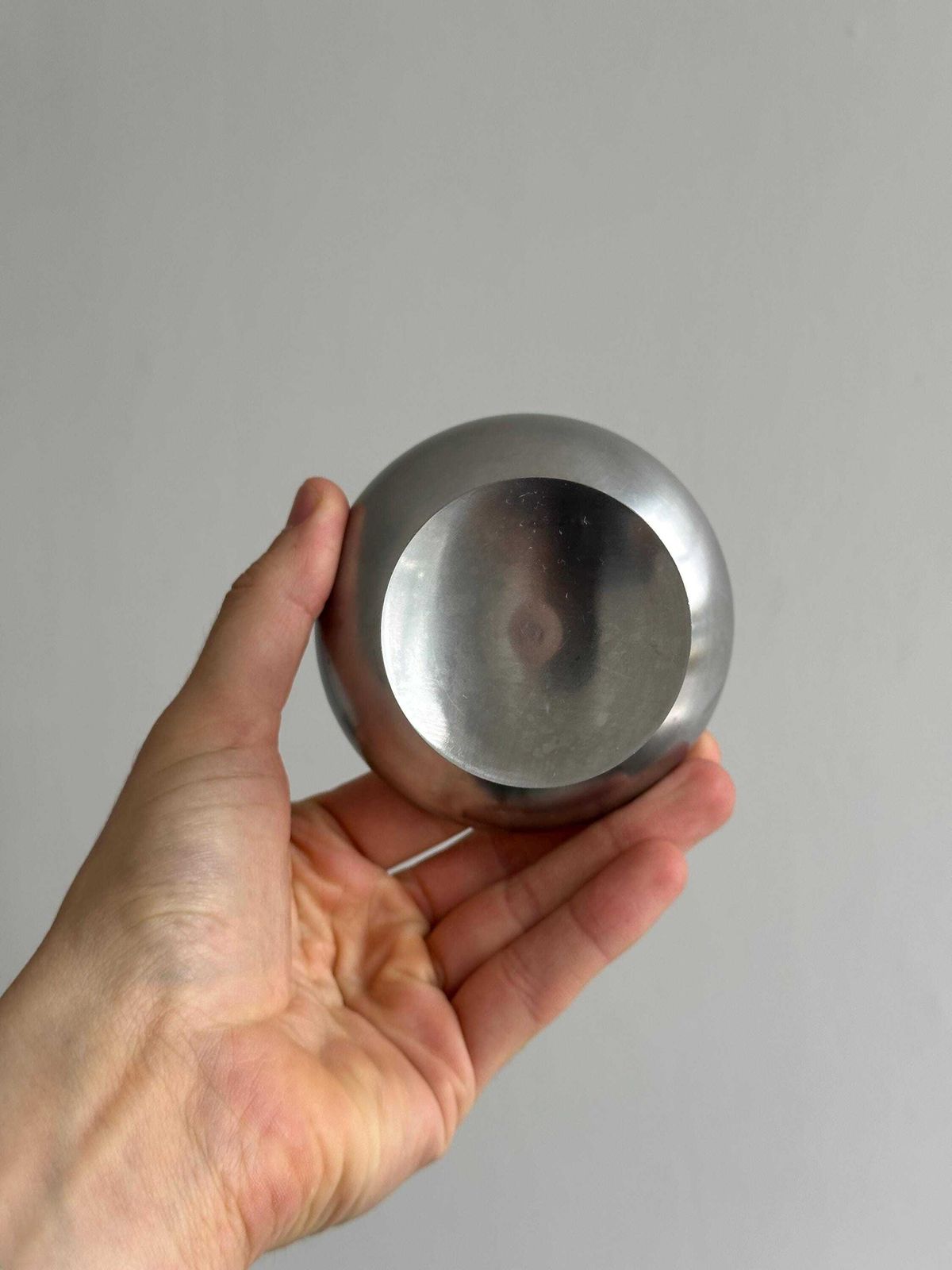 8 Stainless Steel Footed Bowls, Letang Remy Style, Guy Degrenne, French Made, Metal Tableware, Stainless Steel Bowls, Dessert Service photo 74.0