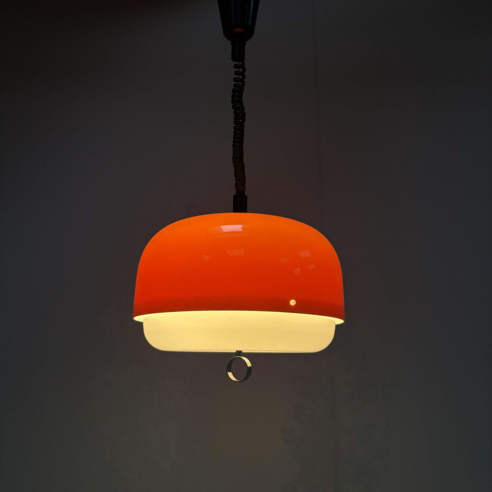 605.0 Mid Century Pendant Medusa By Luigi Massoni For Guzzini, 1970s, Italy photo