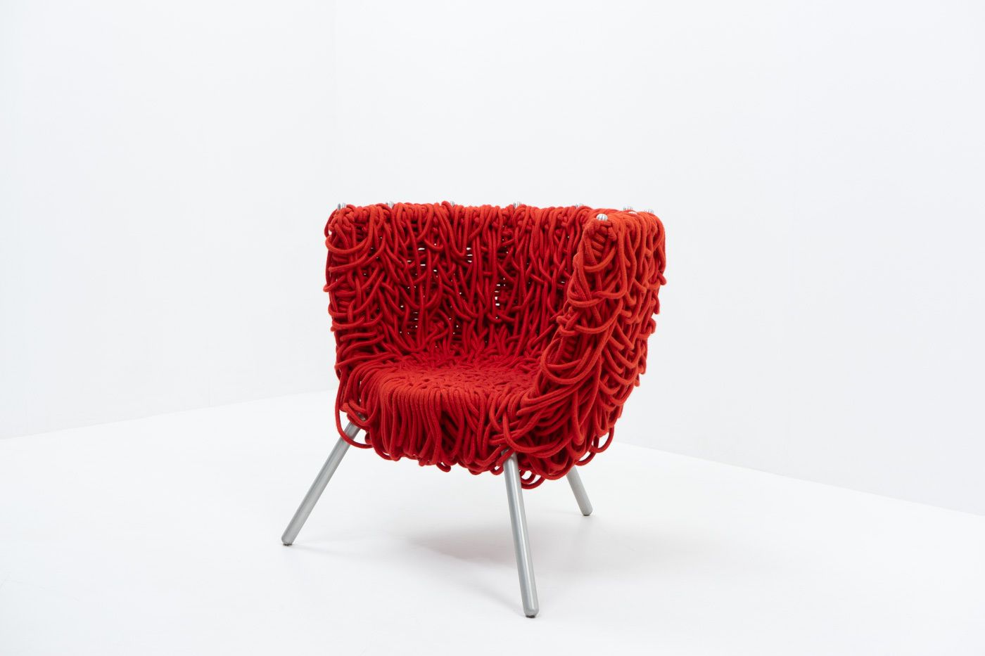 Vermelha Chair, Campana Brothers For Edra, 2000s photo Furniture