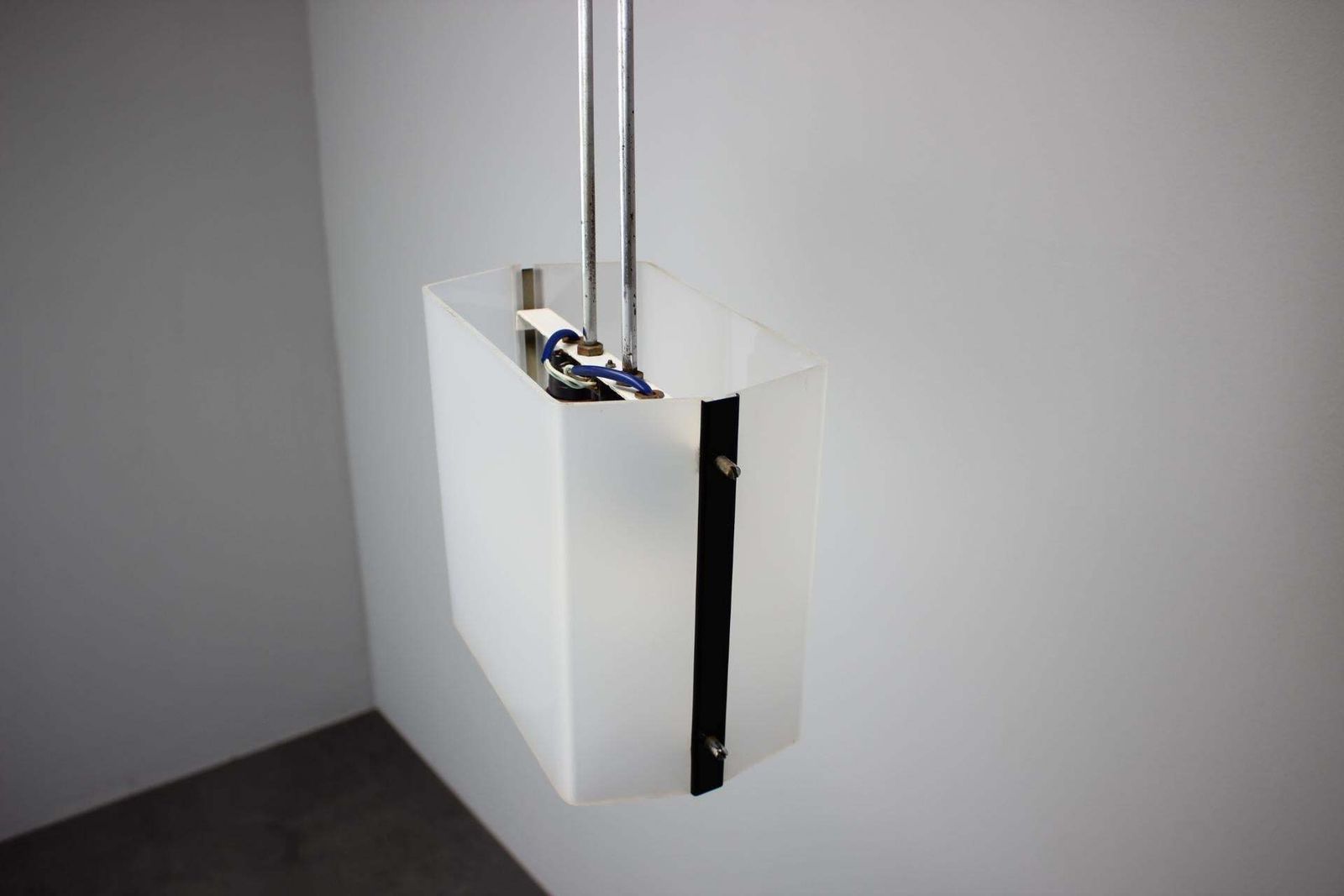 Mid Century Geometrische Hanglamp Van Lidokov, Jaren 1970, Tsjecho Slowakije photo Verlichting