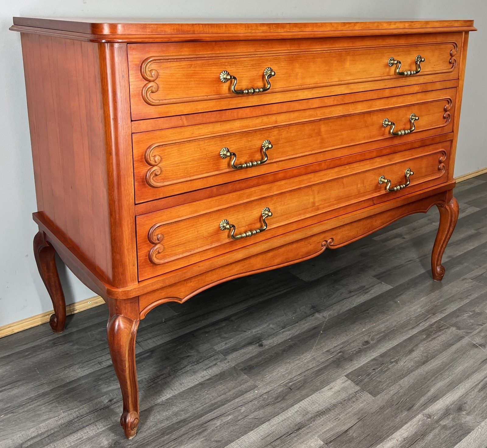 Chest Of Drawers Vintage French Louis XVI Style Carved Cabinet Lot 4322 photo furniture