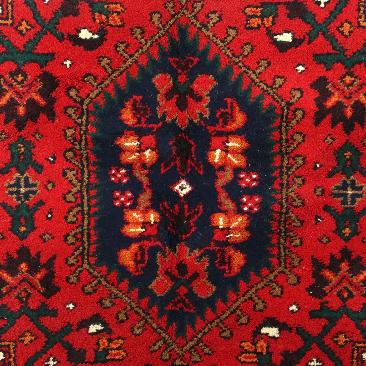 Antique Joshagan Carpet Cotton Wool Heavy Knot 89 X 59 In photo for sale