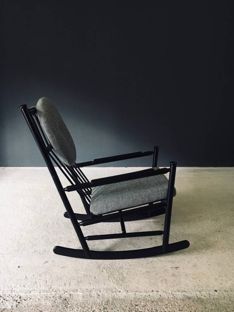 Mid Century Modern Scandinavische Design Schommelstoel, Zweden, Jaren 1960 photo vinterior