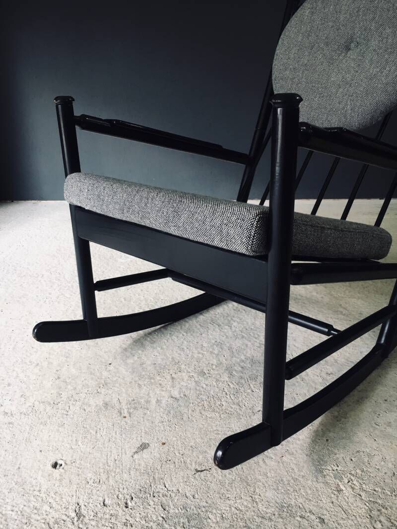photo buy Mid Century Modern Scandinavische Design Schommelstoel, Zweden, Jaren 1960