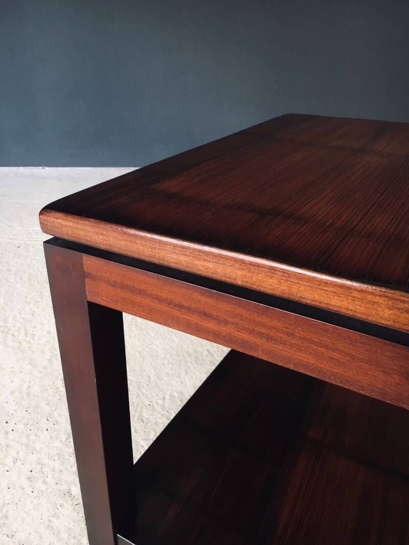 photo for sale Postmodern Design Bamboo Side Table By Axel Vervoordt, Belgium 1980's