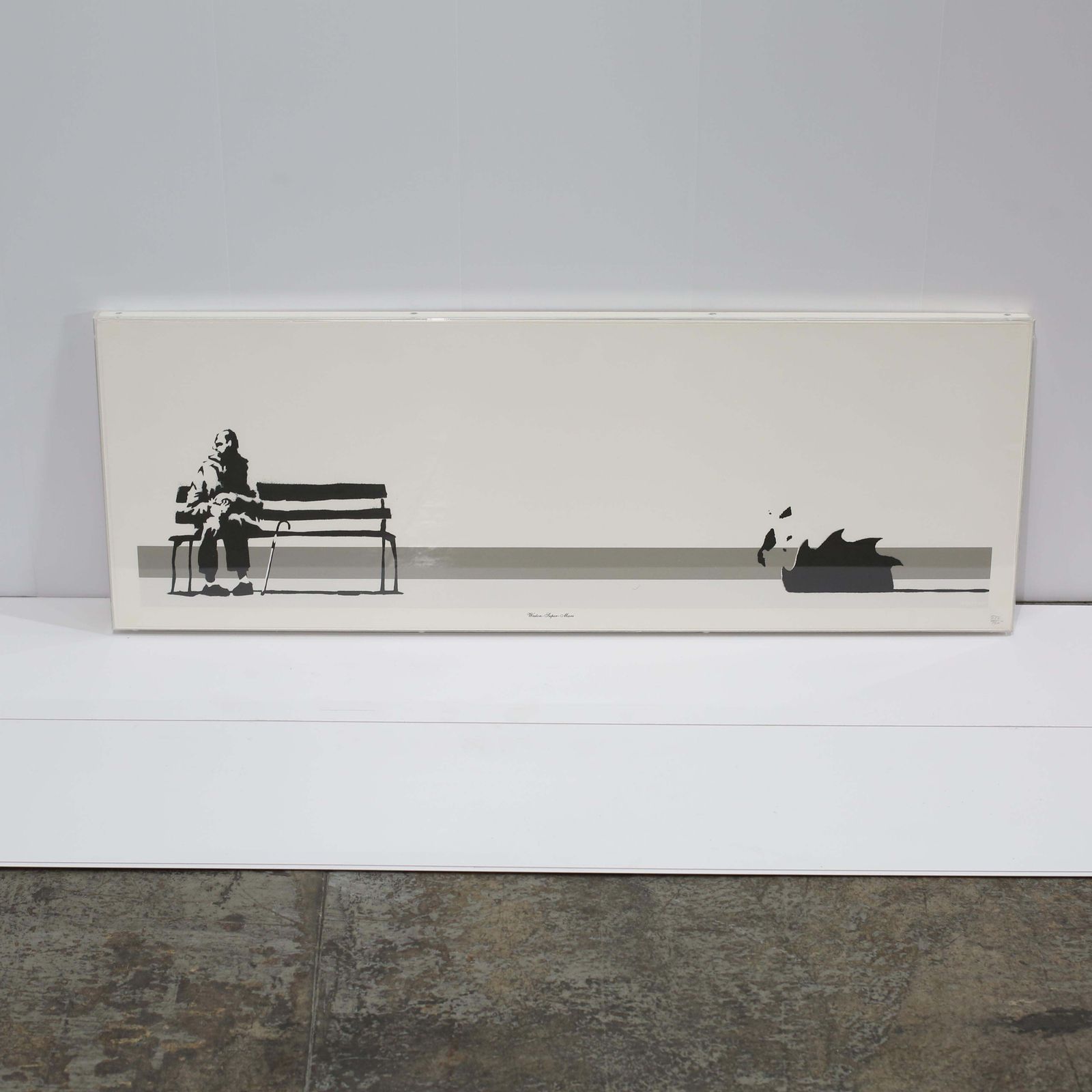 'Weston Super Mare' By Banksy, Late 20th Century photo vintage