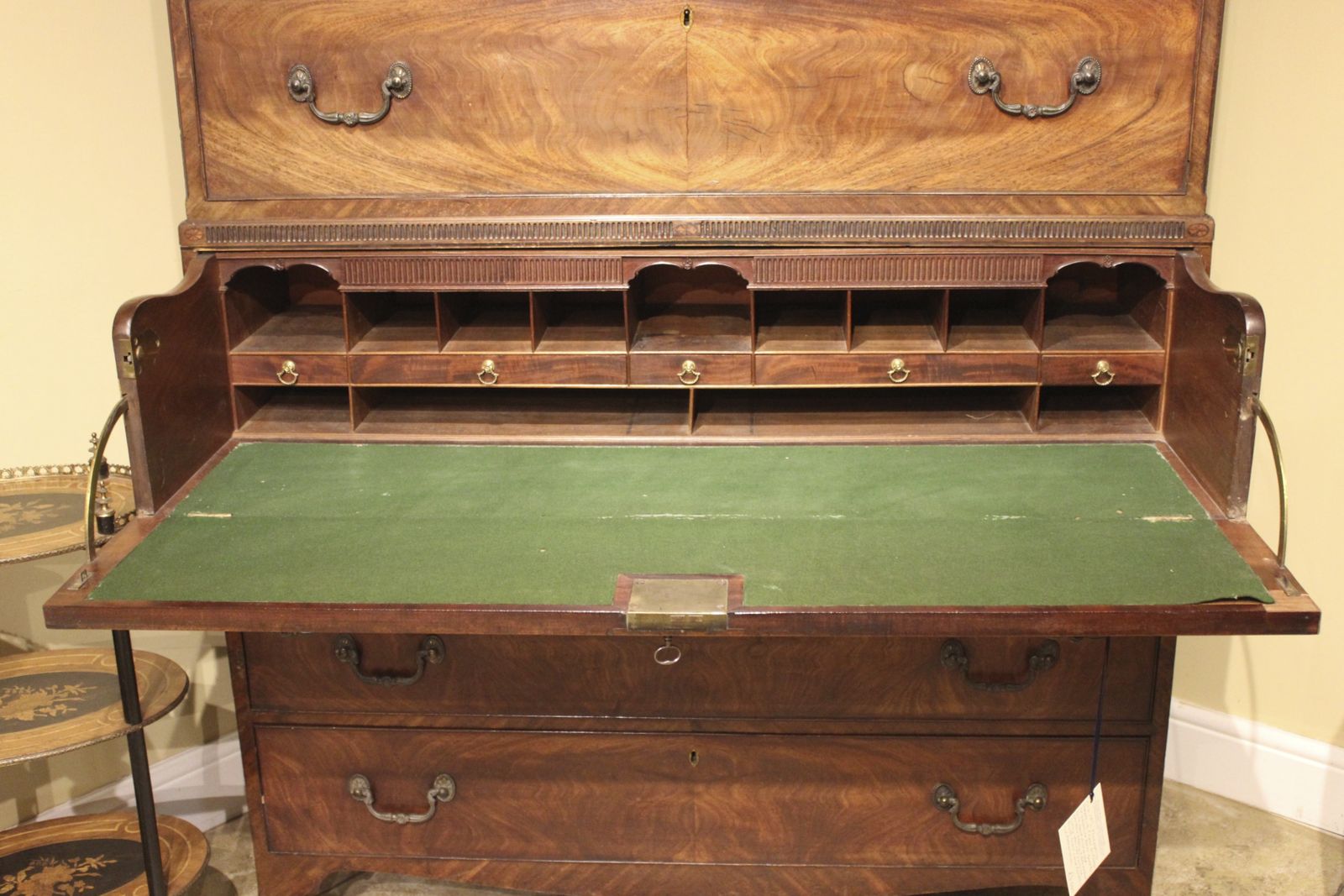 Late 18thc. Mahogany Secretaire Chest On Chest photo Furniture