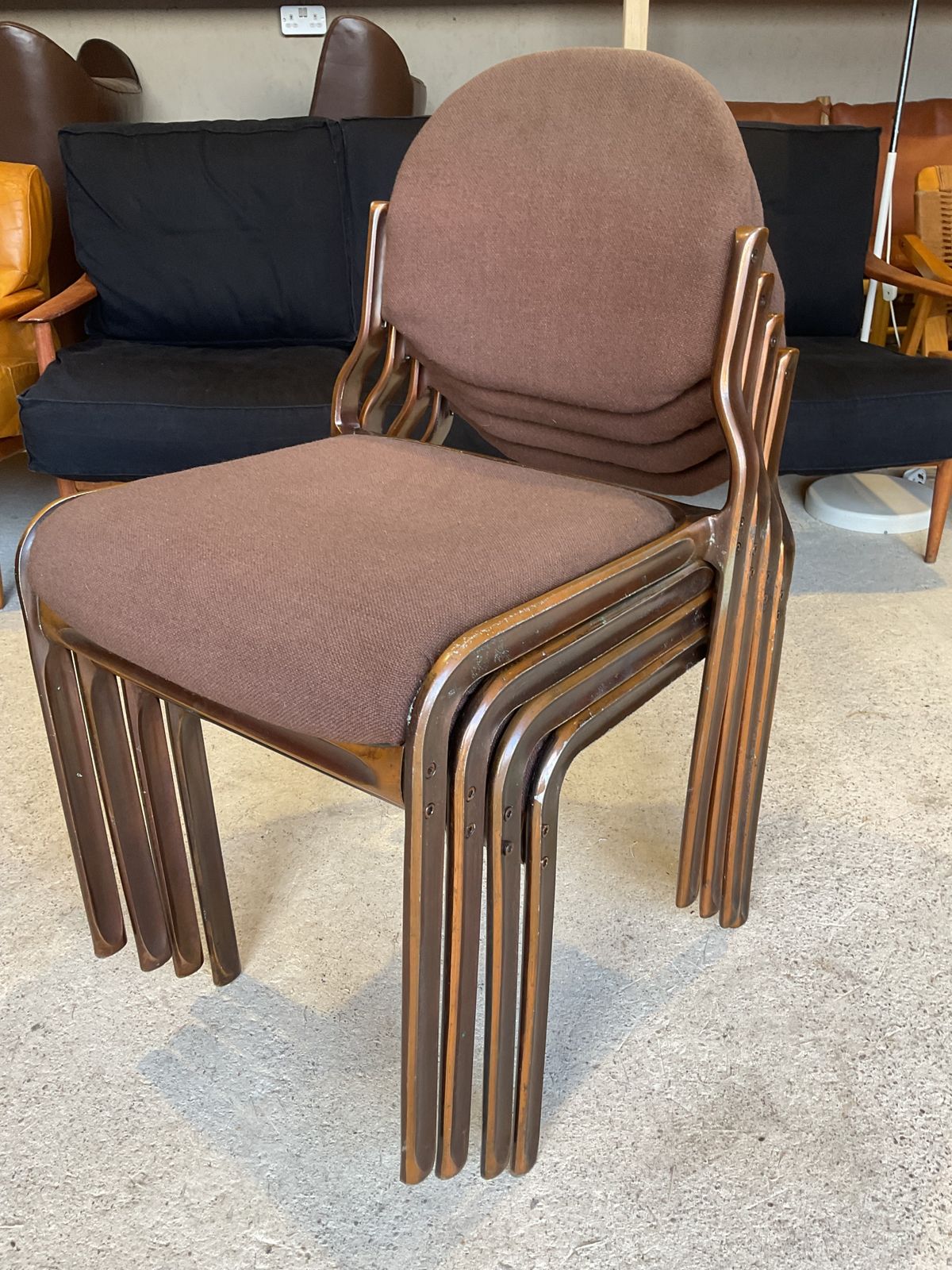 Furniture Rudolf Szedleczky Chairs Created For The Hilton Hotel Of Budapest Art Deco Style photo