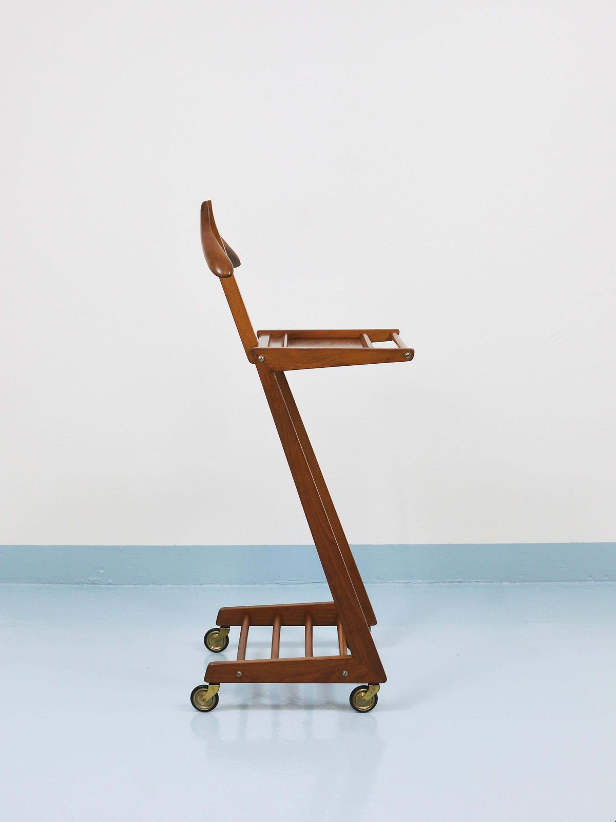 Mid Century Zigzag Clothing Valet Dressing Stand By Opal, Germany, 1950s photo Furniture