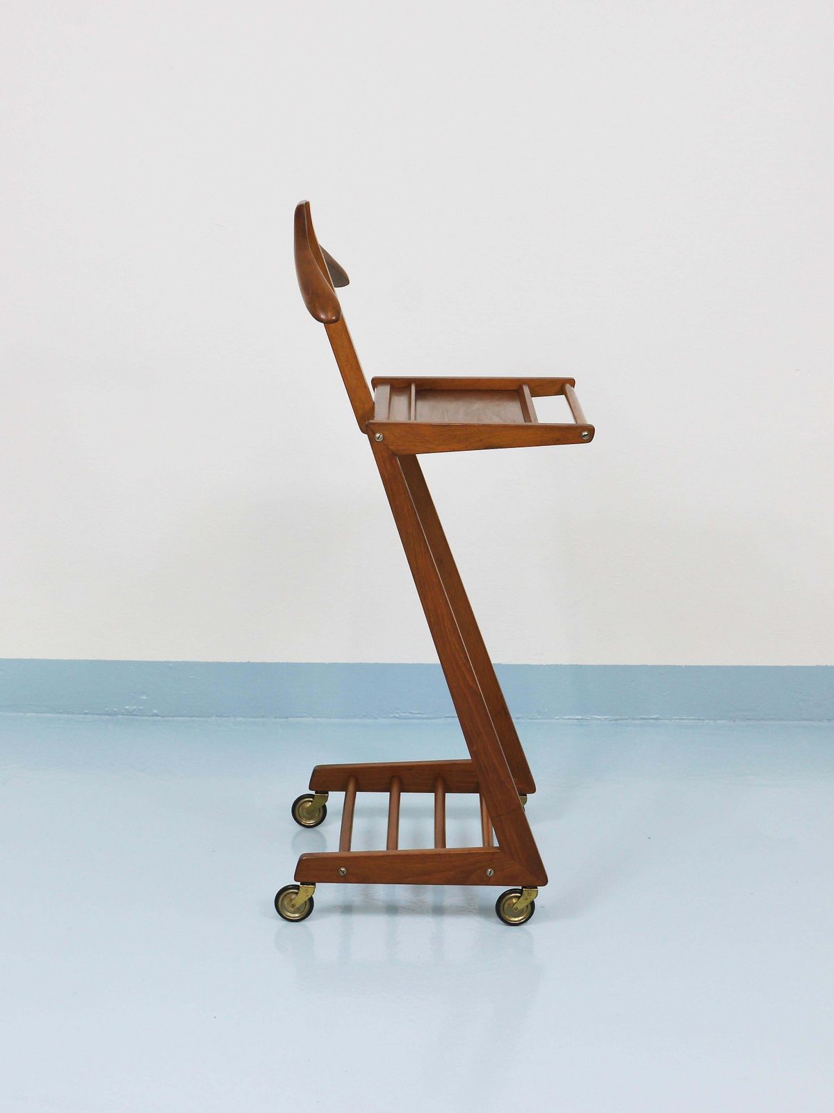 Mid Century Zigzag Clothing Valet Dressing Stand By Opal, Germany, 1950s photo 924.0