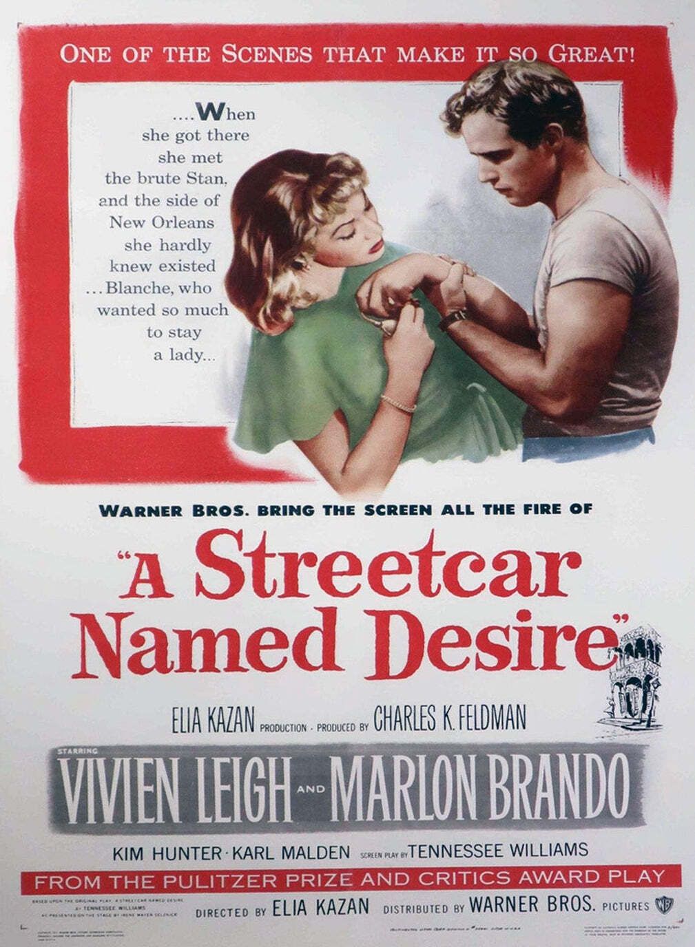 Streetcar Named Desire Original Vintage Poster