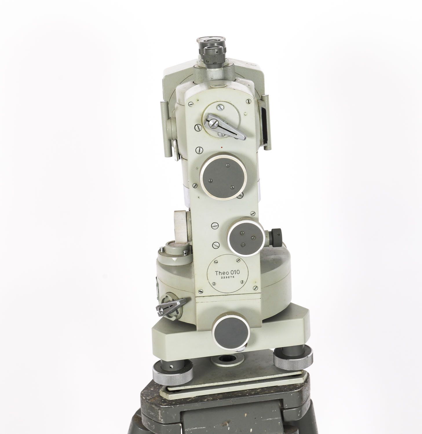 Vintage Carl Zeiss 'Theo 010' Theodolite & Tripod & Case  Mid 20th C photo vintage