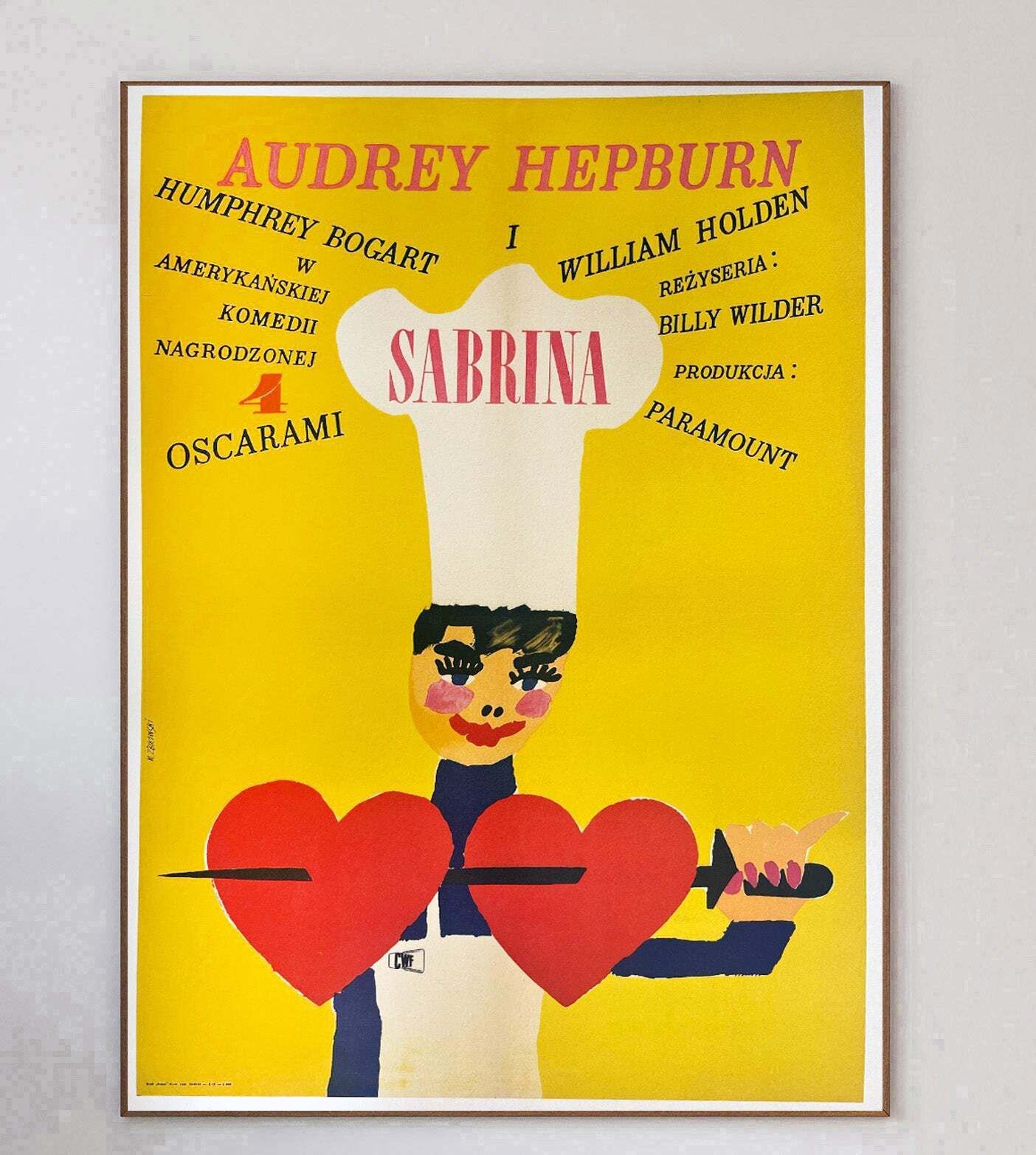 Sabrina (Polish)  Original Vintage Poster photo 1353.0