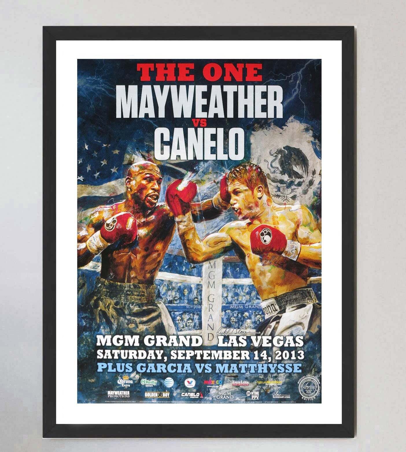 Mayweather Vs Canelo   The One Original Vintage Poster photo furniture