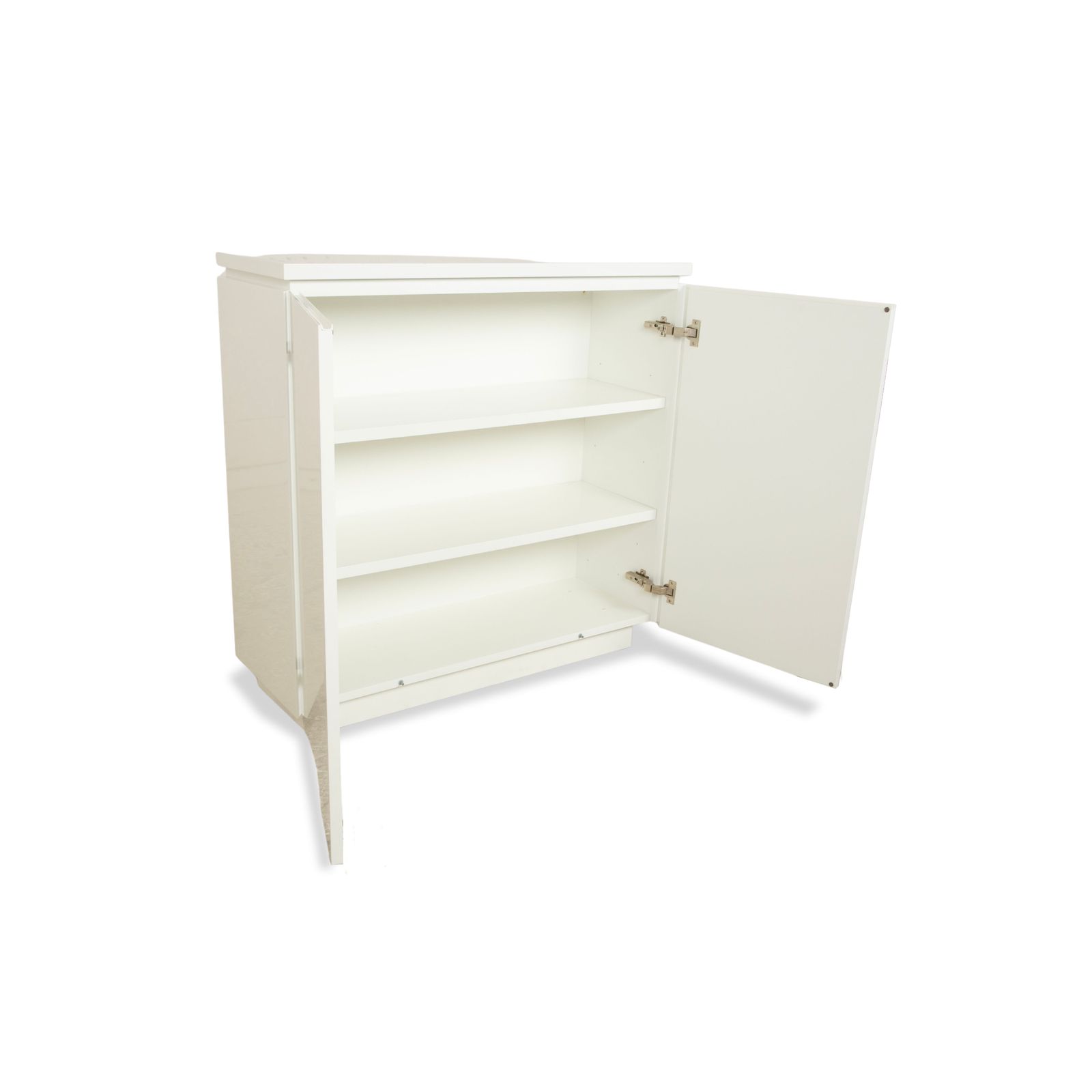 Buffet Interlübke Cube en bois blanc photo for sale
