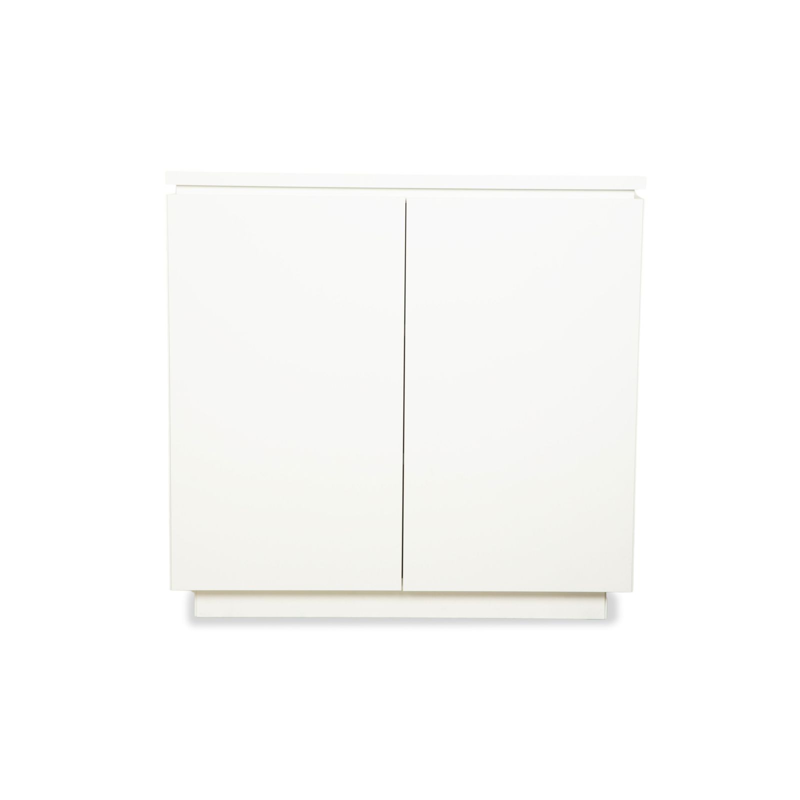 Mobilier Buffet Interlübke Cube en bois blanc photo