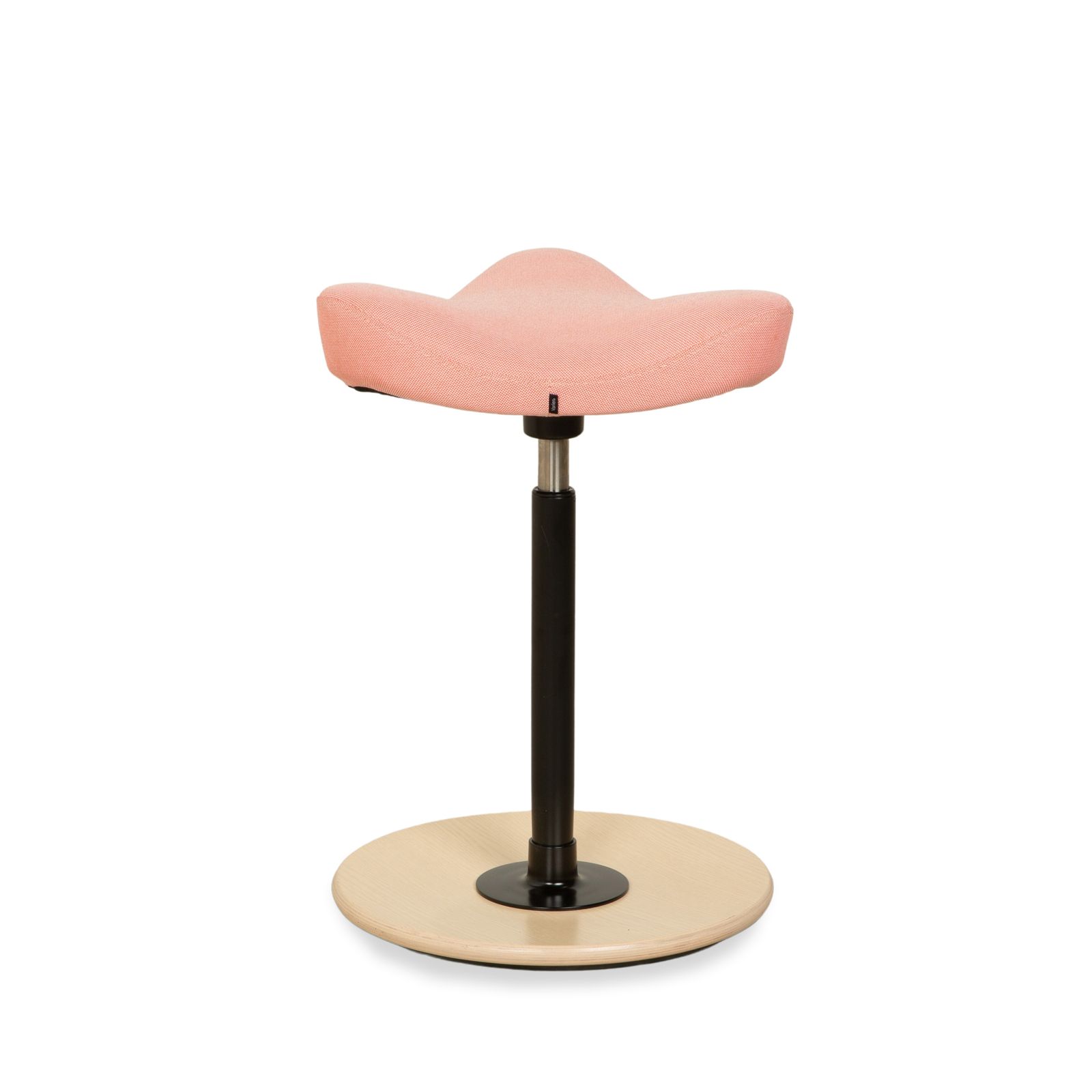 photo for sale Varier Move Sit Stand Stool Pink Coral Revive 524 Base Natural Brown Wood Ash By Per øie
