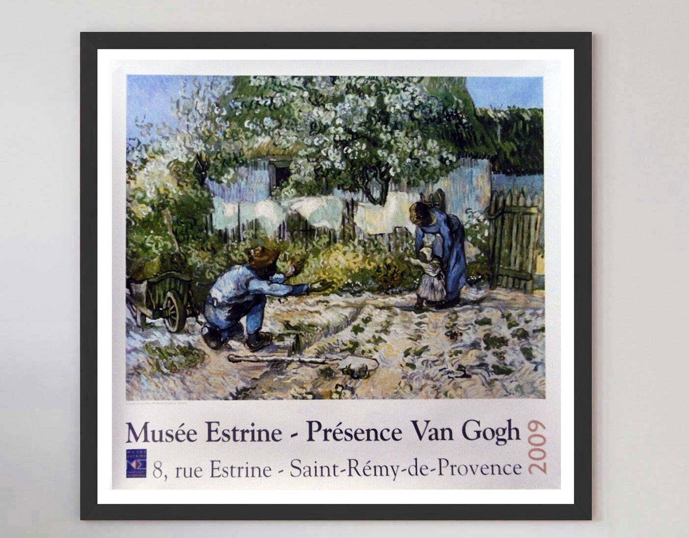 Vincent Van Gogh   Musee Estrine Saint Remy De Provence  Original Vintage Poster photo furniture