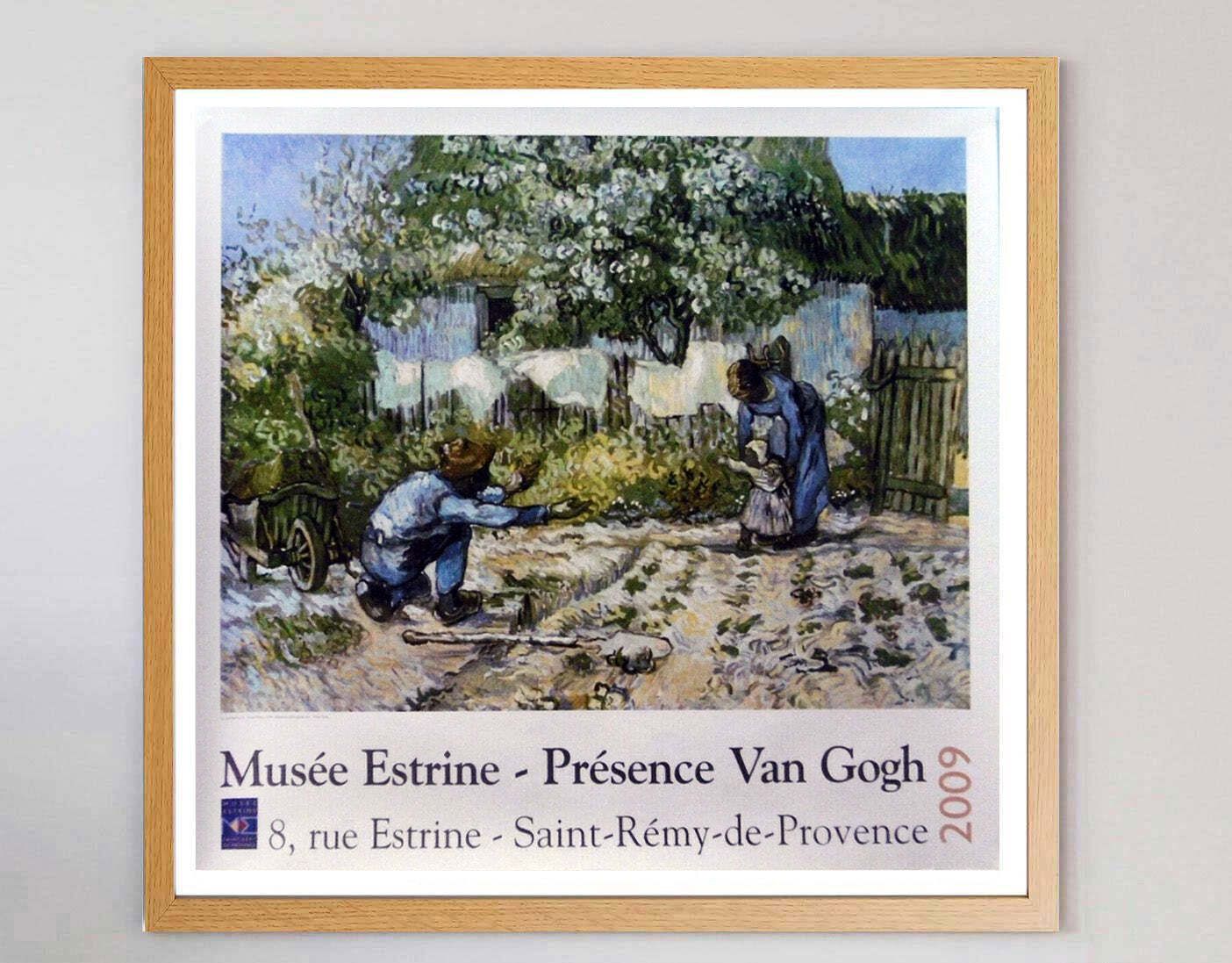 Vincent Van Gogh   Musee Estrine Saint Remy De Provence  Original Vintage Poster photo Art