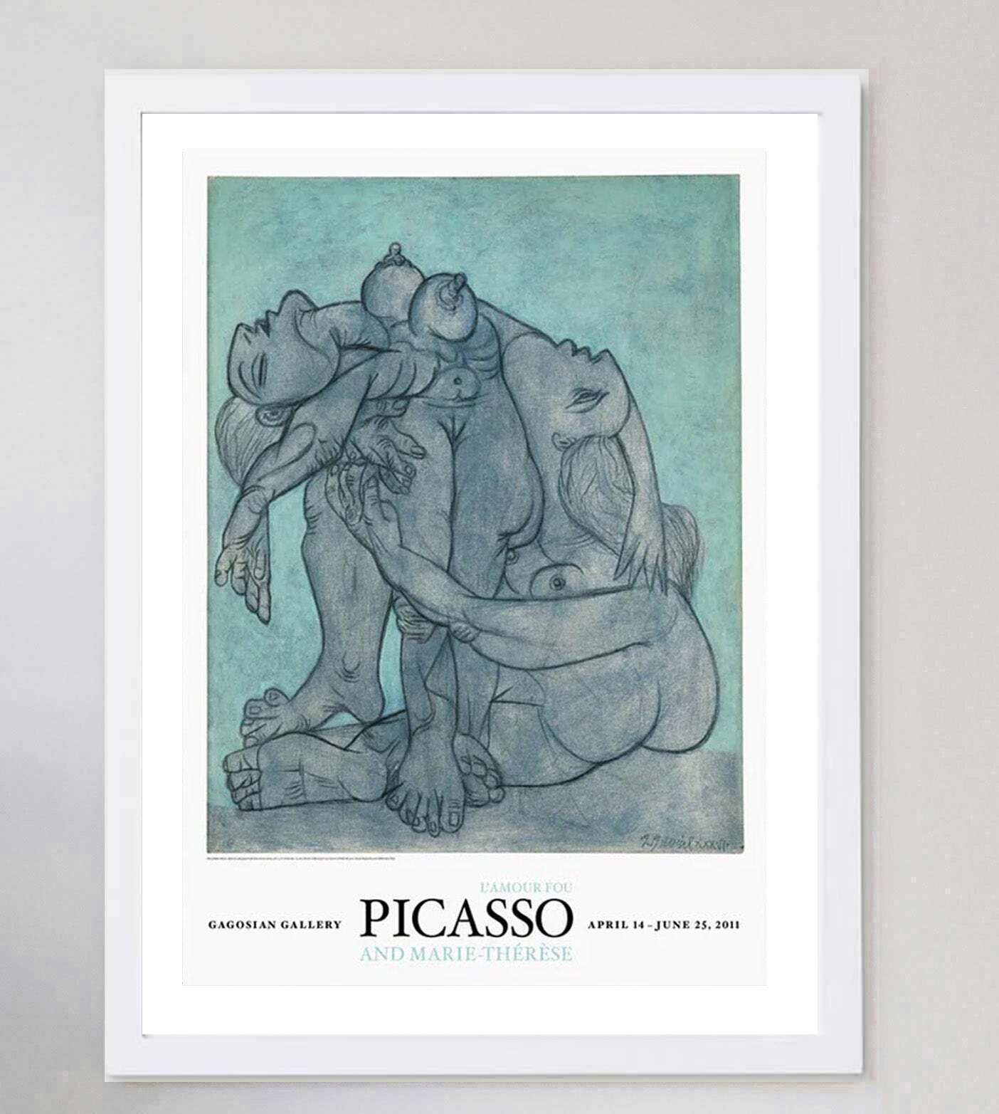 Pablo Picasso   Gagosian Gallery New York Original Vintage Poster photo for sale