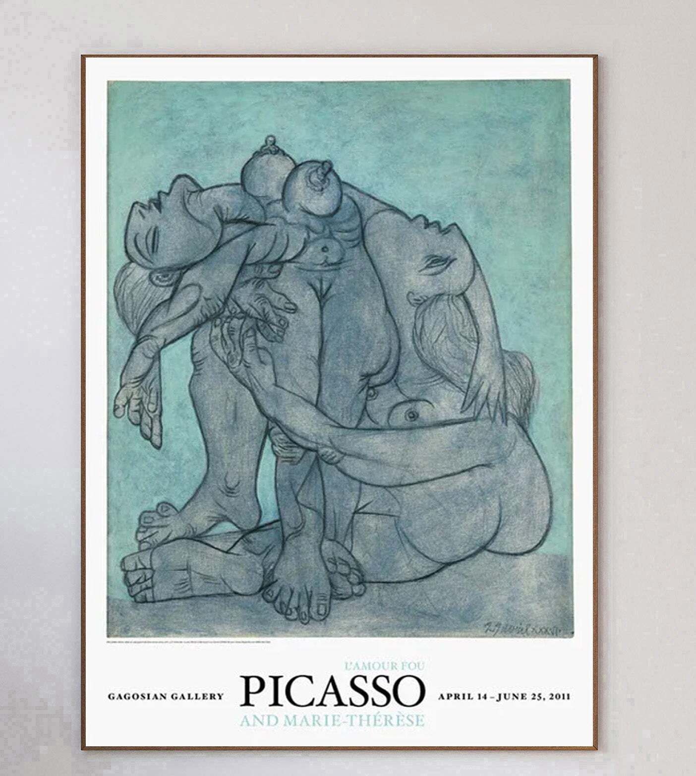 Pablo Picasso   Gagosian Gallery New York Original Vintage Poster photo 218.0